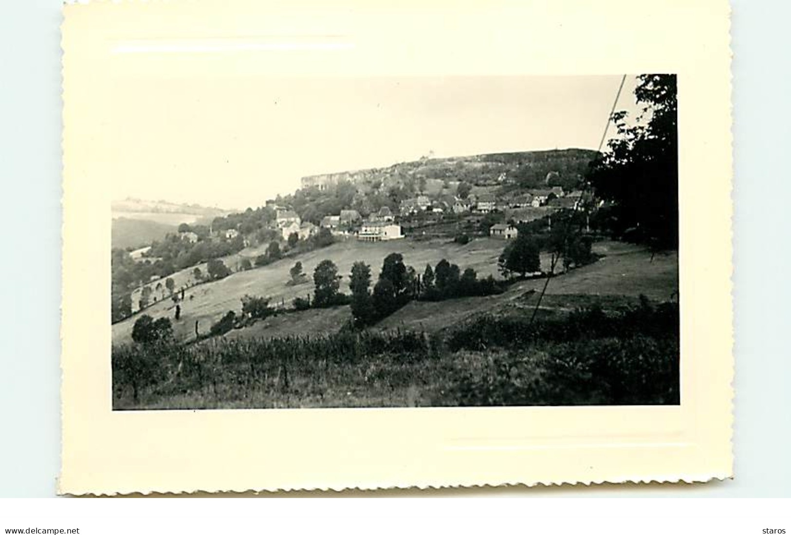 CARLAT - Vue D'un Village - Photo, Format 12,3 X 9 Cm - Carlat