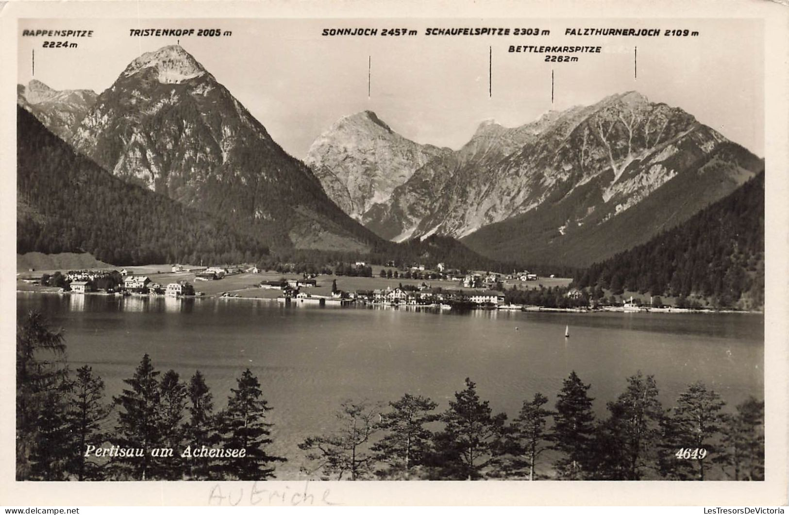 AUTRICHE - Pertisau - Pertisau Am Achensee - Carte Postale - Pertisau