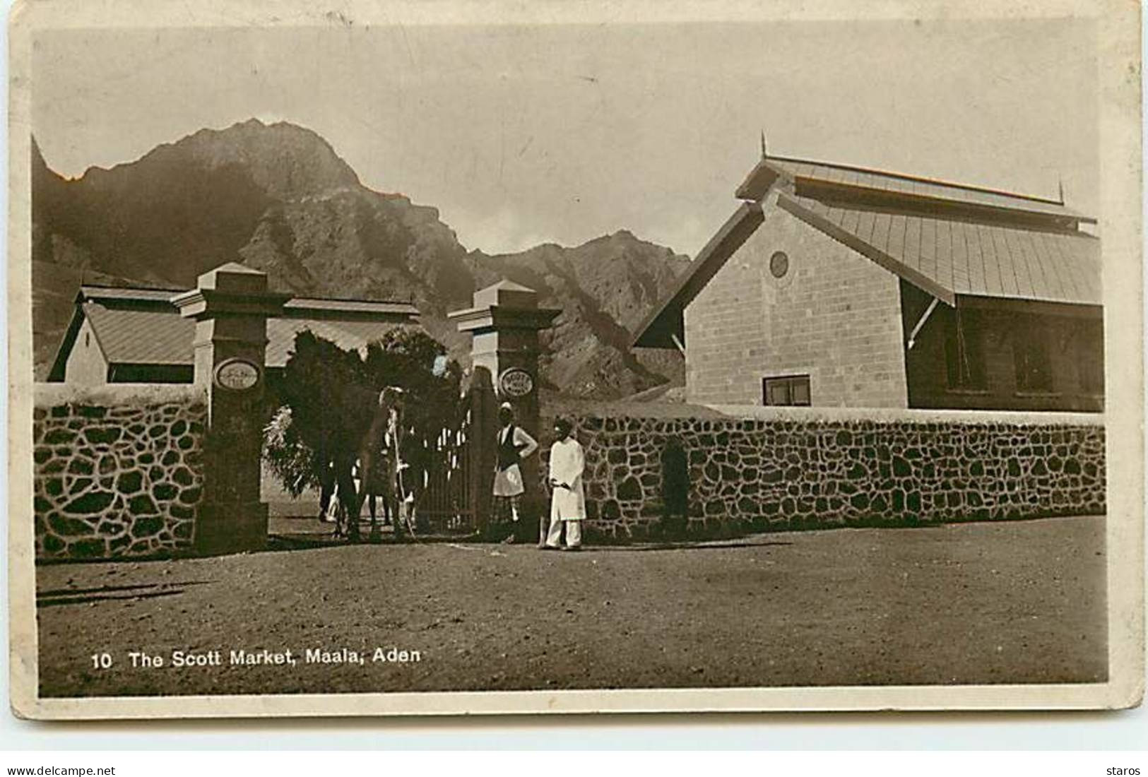 Yémen - MAALA - ADEN - The Scott MArket - Yémen