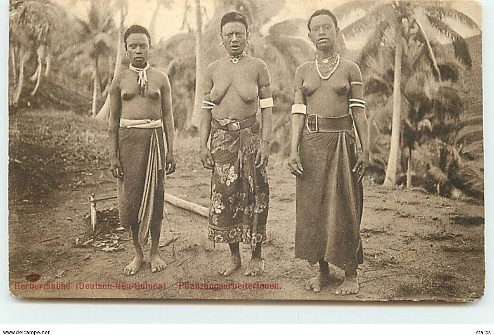 Papouasie-Nouvelle-Guinée -  Topless Natives - Papua-Neuguinea