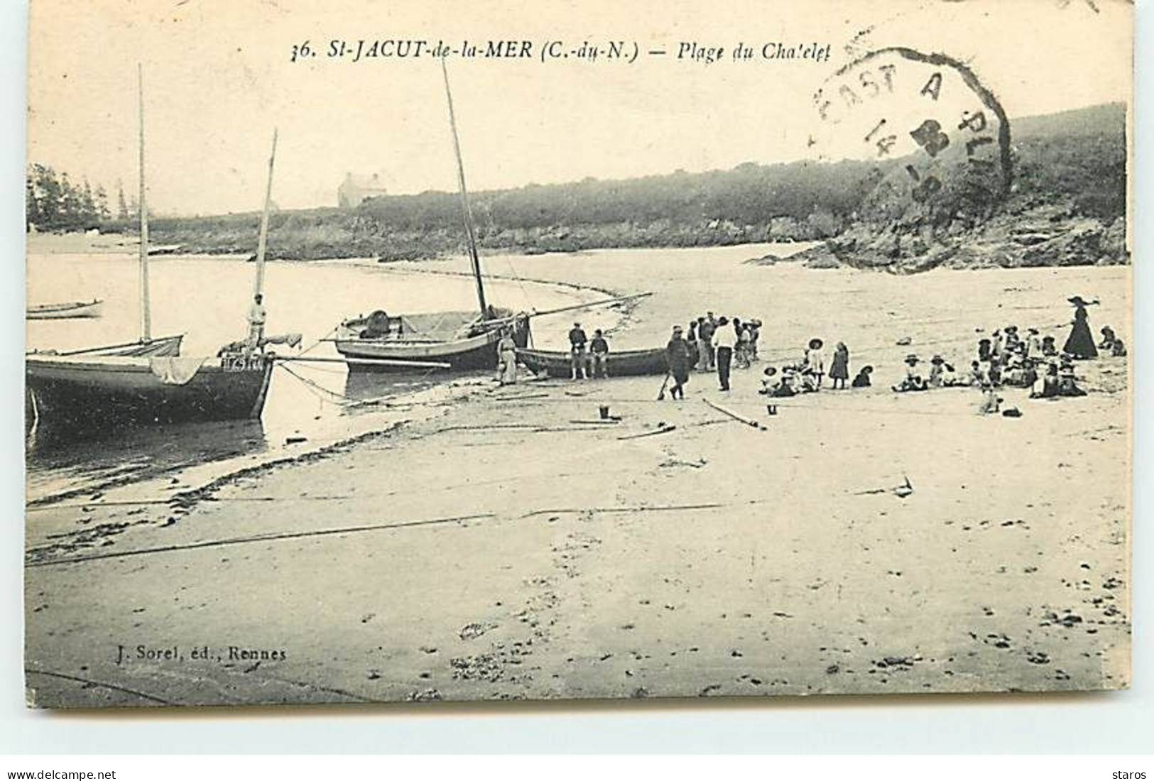 SAINT-JACUT-DE-LA-MER - Plage Du Chatelet - Saint-Jacut-de-la-Mer