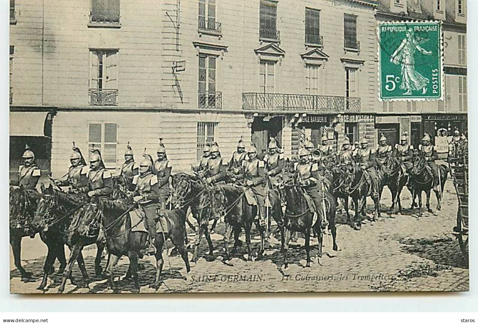 SAINT-GERMAIN - IIème Cuirassiers, Les Trompettes - St. Germain En Laye (Schloß)