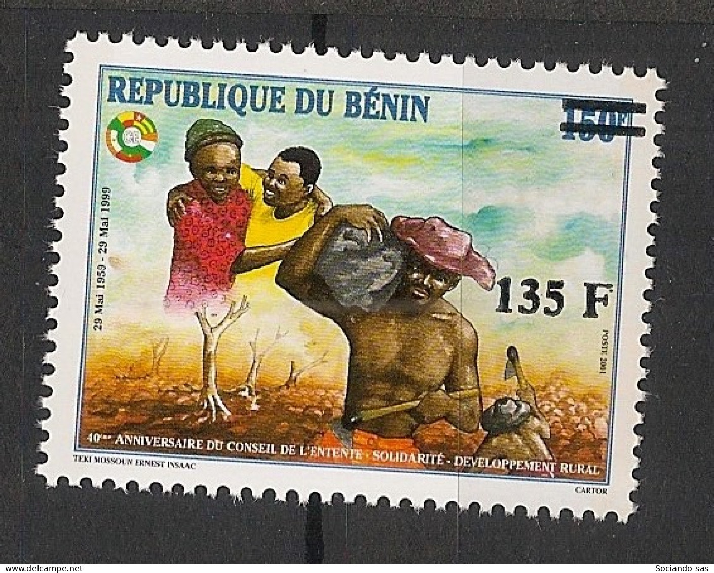 BENIN - 2002 - N°Mi. 1340 - Développement Rural 135F / 150F - Neuf Luxe ** / MNH / Postfrisch - Bénin – Dahomey (1960-...)