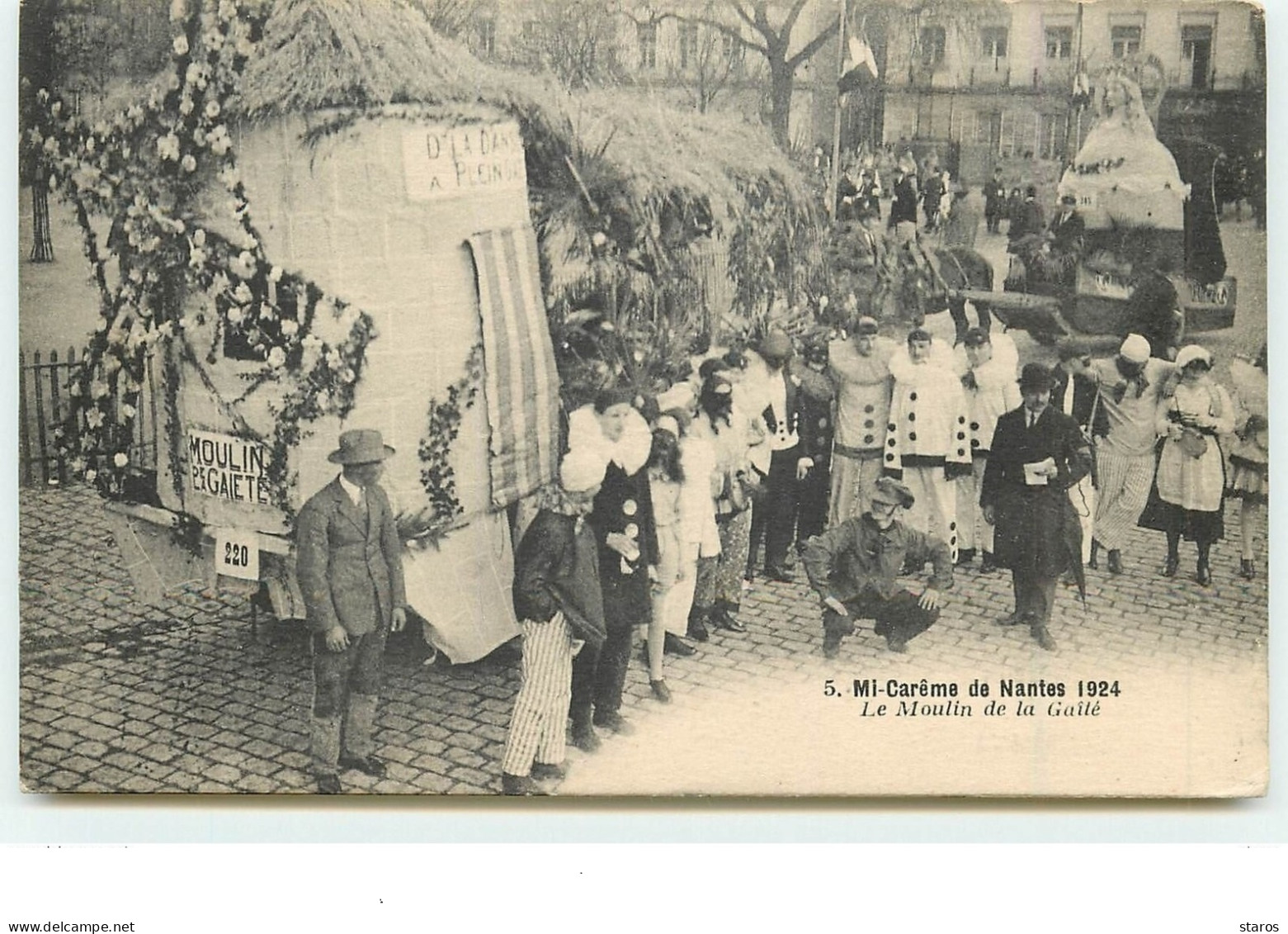 Mi-Carême De NANTES 1924 - Le Moulin De La Gaîté - 5 - Nantes