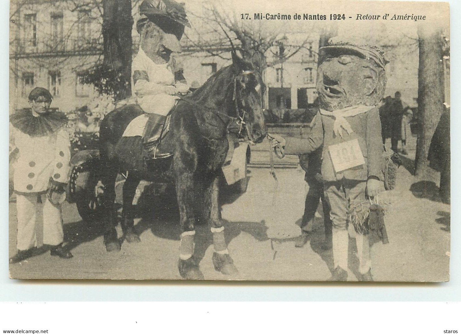 MI-Carême De NANTES 1924 - Retour D'Amérique - 17 - Nantes