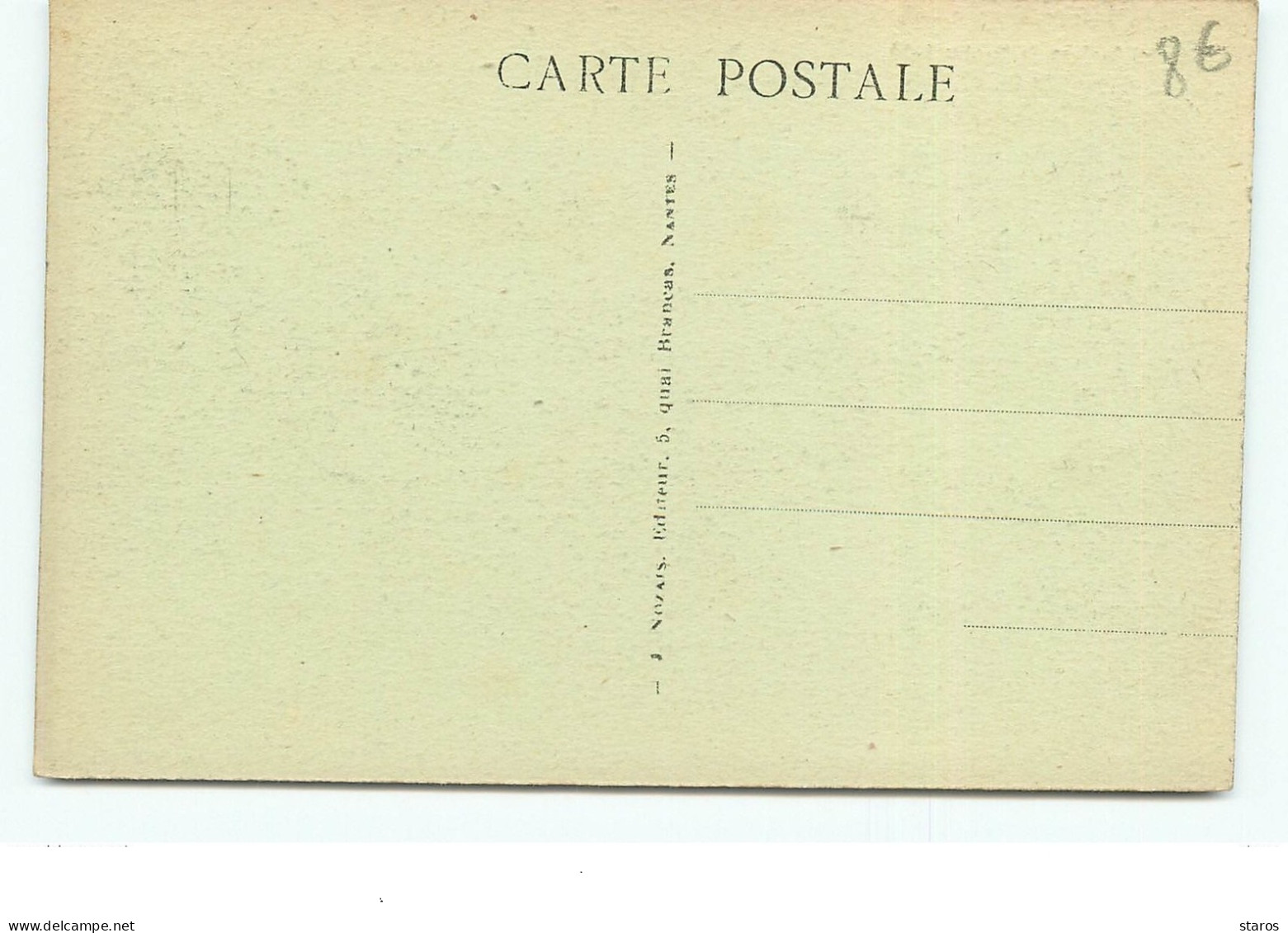 MI-Carême De NANTES 1924 - Le Sens De La Circulation - 23 - Nantes