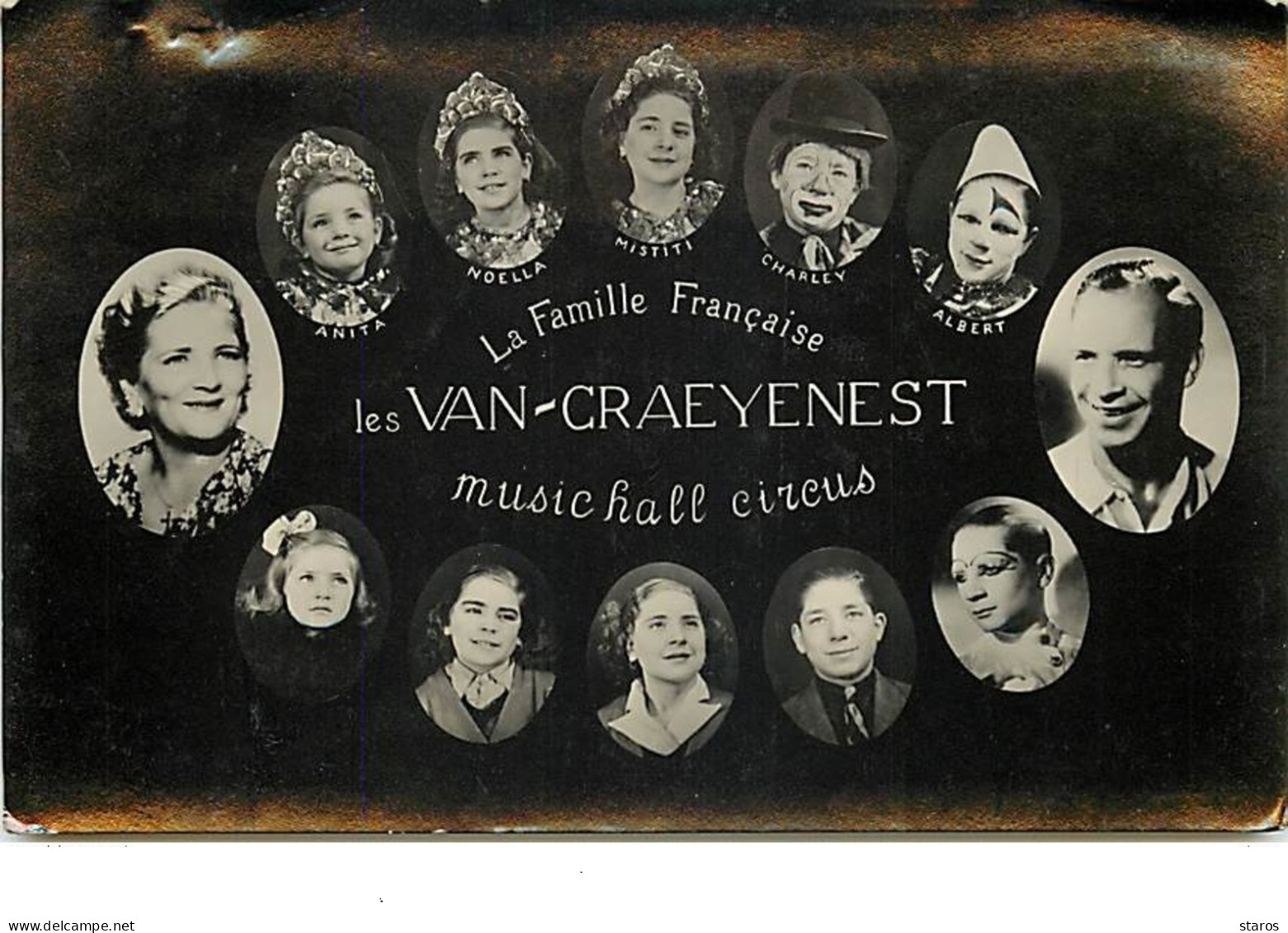 La Famille Française Les Van-Craeyenest Music Hall Circus - Cirque