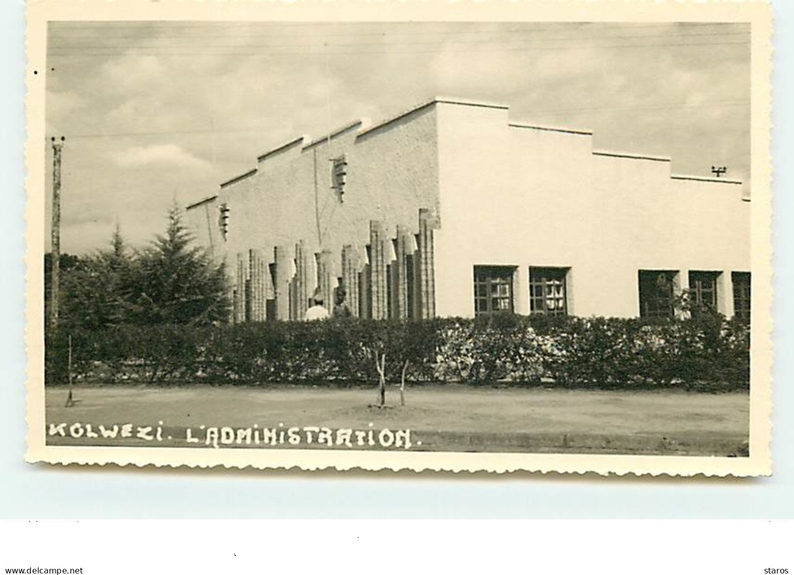 Kolwezi - L'Administration - Belgisch-Congo