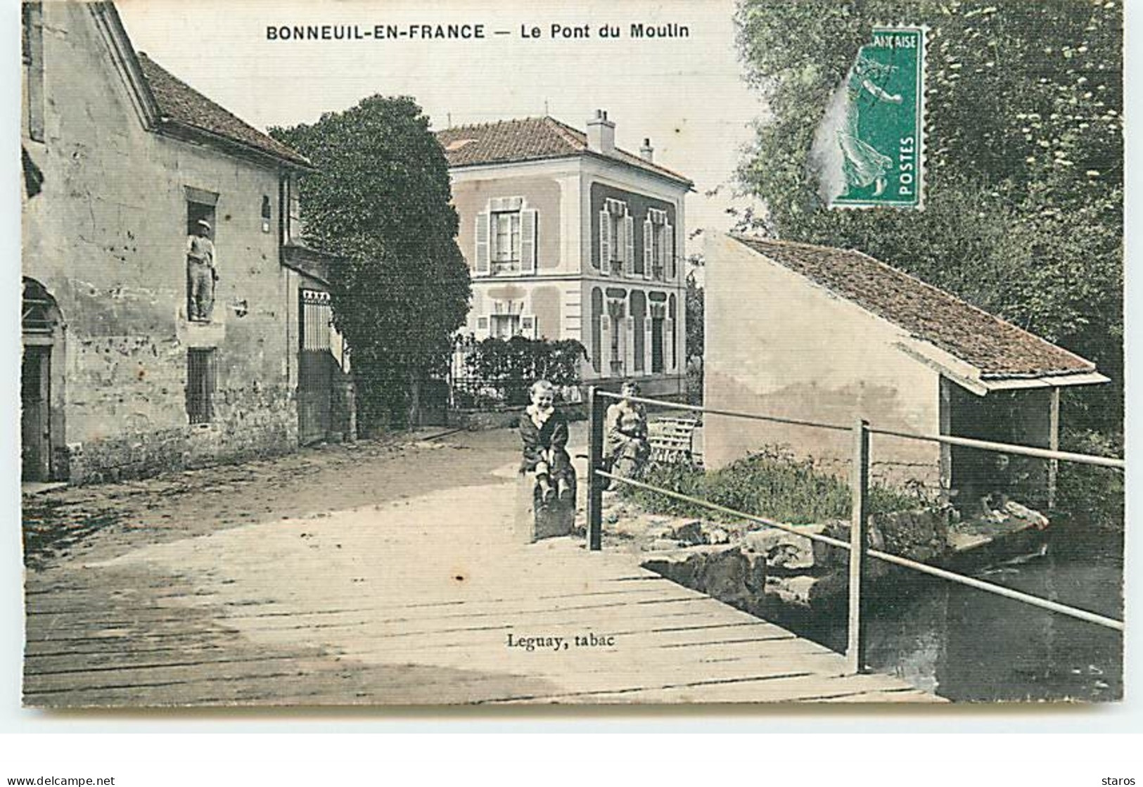 BONNEUIL-EN-FRANCE - Le Pont Du Moulin - Lavoir - Andere & Zonder Classificatie