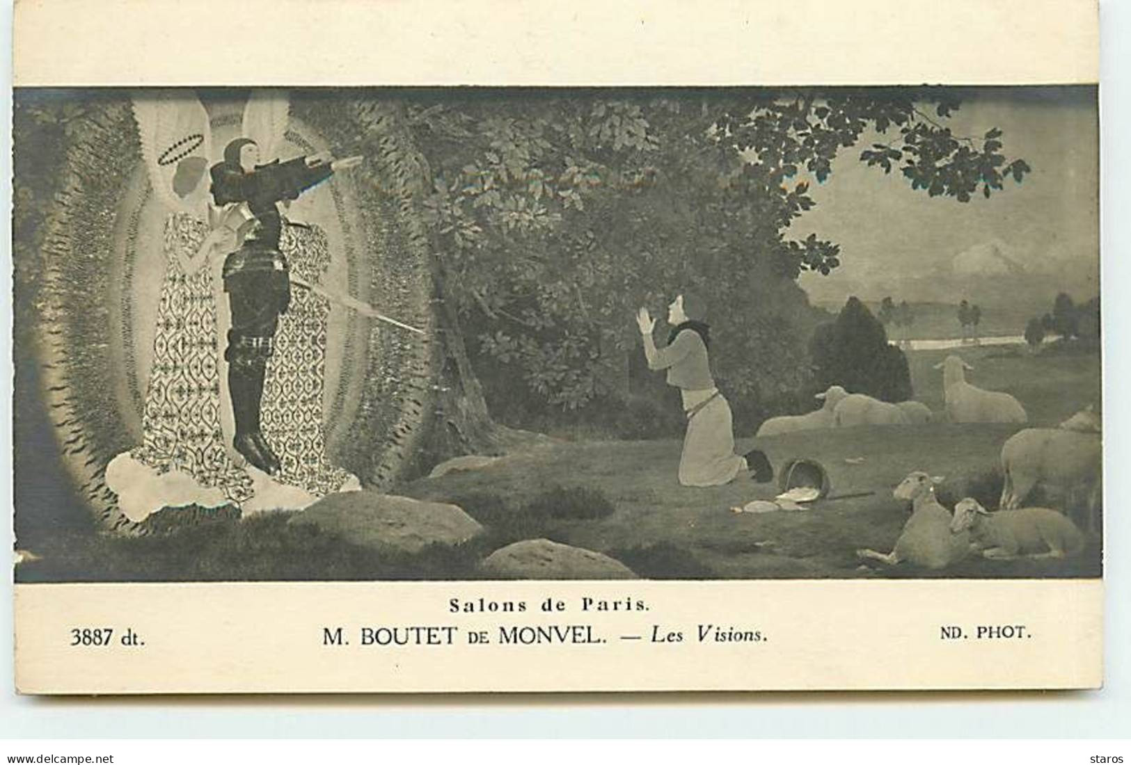 Tableaux - Salons De Paris - M. Boutet De Monvel - Les Visions - Peintures & Tableaux