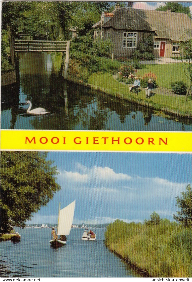 Mooi Giethoorn, Mehrbildkarte Ngl #G5332 - Sonstige & Ohne Zuordnung