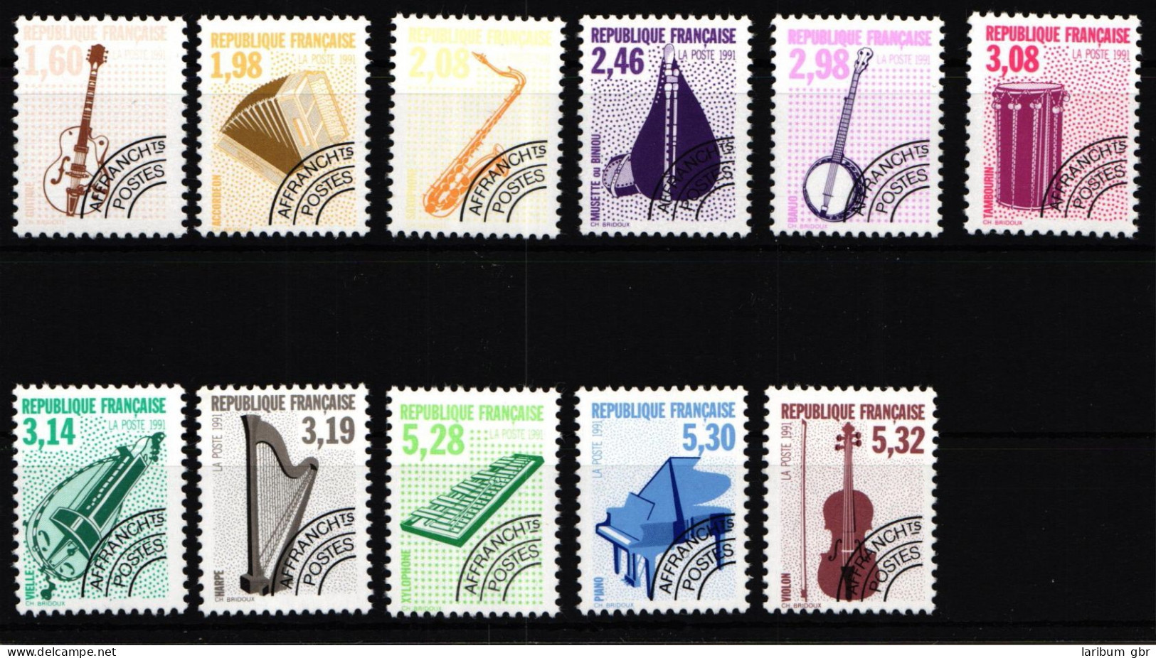 Frankreich 2871-2881 Postfrisch Vorausentwertung #HT122 - Andere & Zonder Classificatie