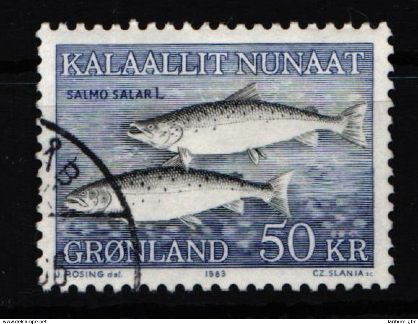 Grönland 140 Gestempelt Fische Marke Zu 50 Kr. #HT043 - Altri & Non Classificati