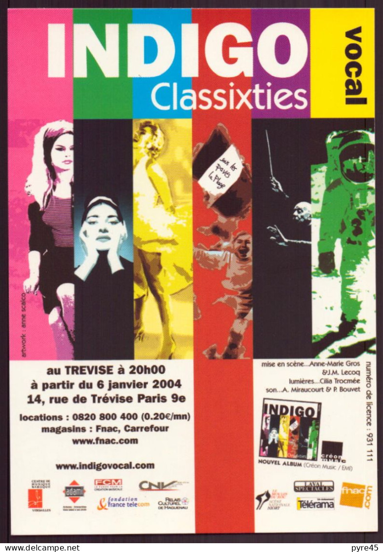 INDIGO CLASSIXTIES VOCAL AU TREVISSE PARIS 2004 - Musik Und Musikanten