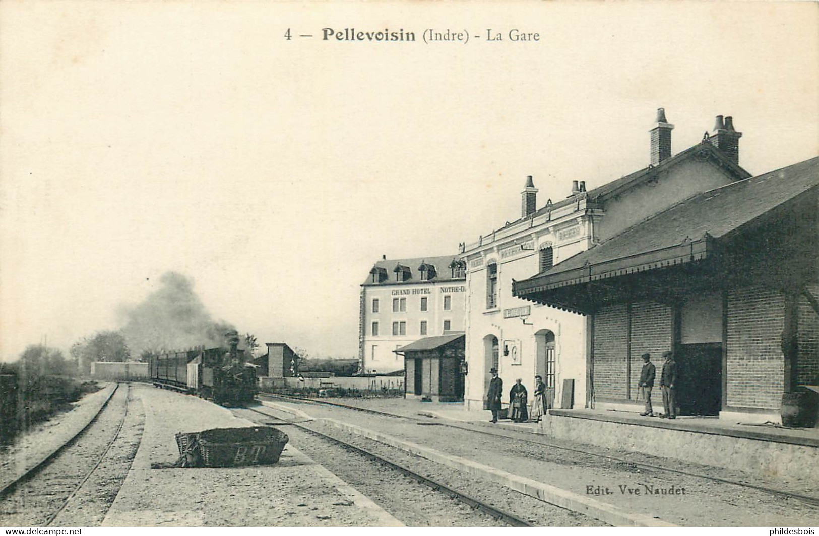 INDRE  PELLEVOISIN   La Gare - Sonstige & Ohne Zuordnung