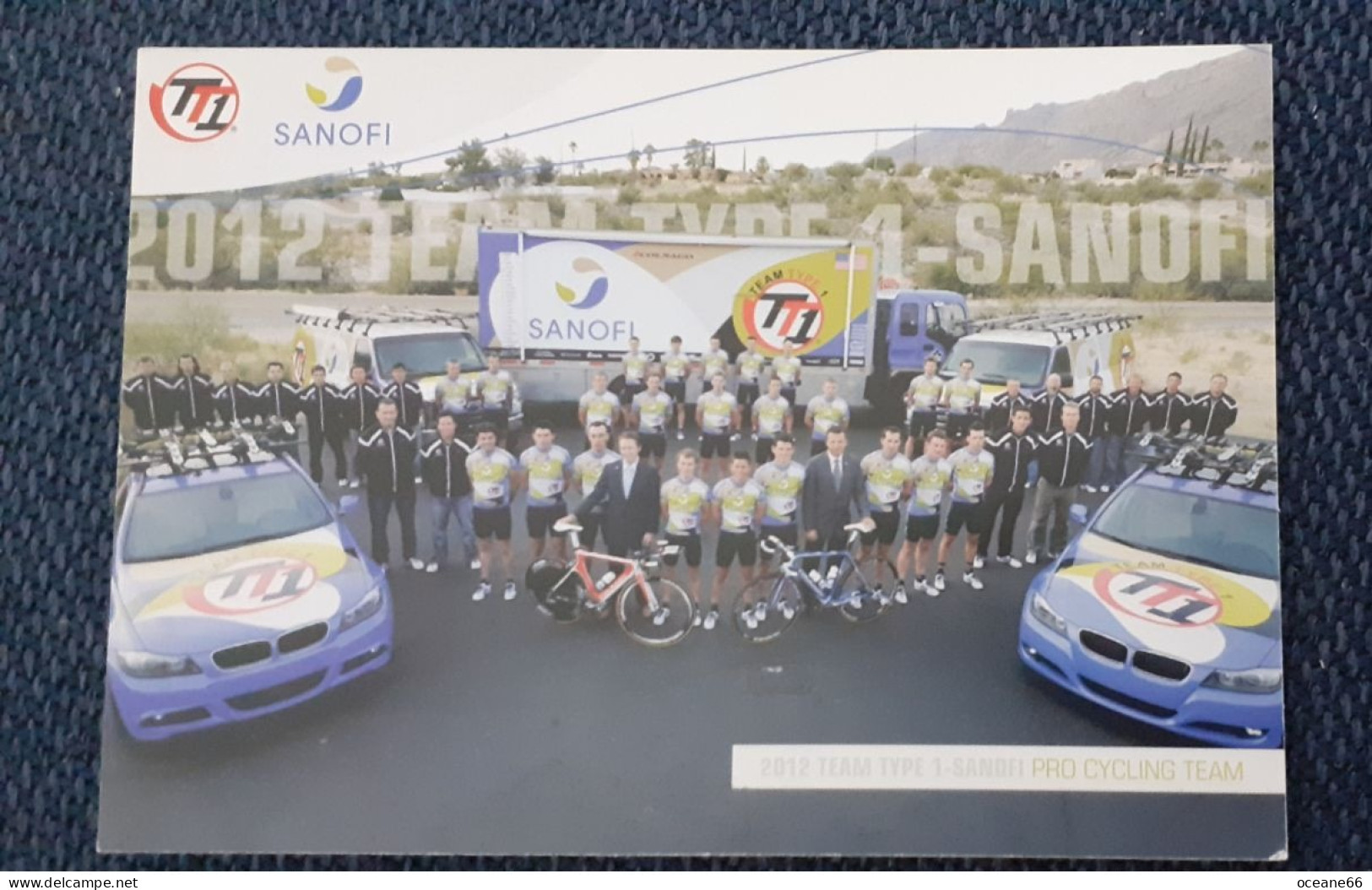 Equipe Sanofi 2012 - Cyclisme