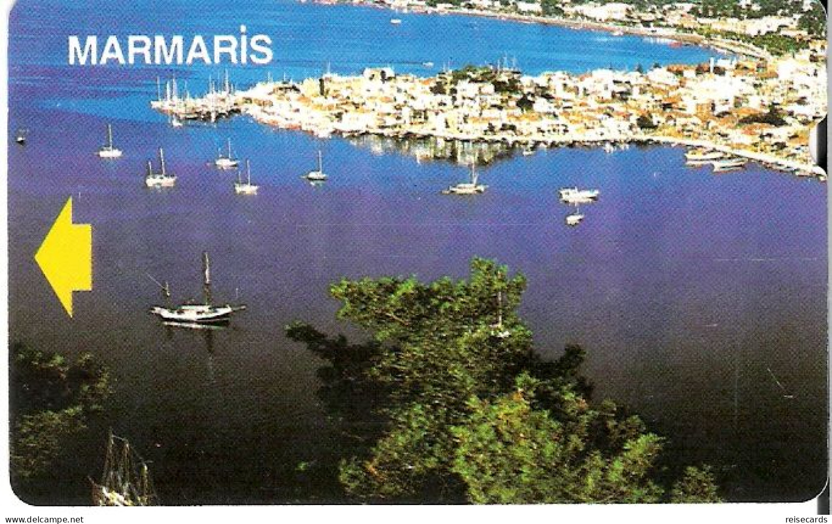 Türkiye: PTT - 1992 Marmaris - Turquie