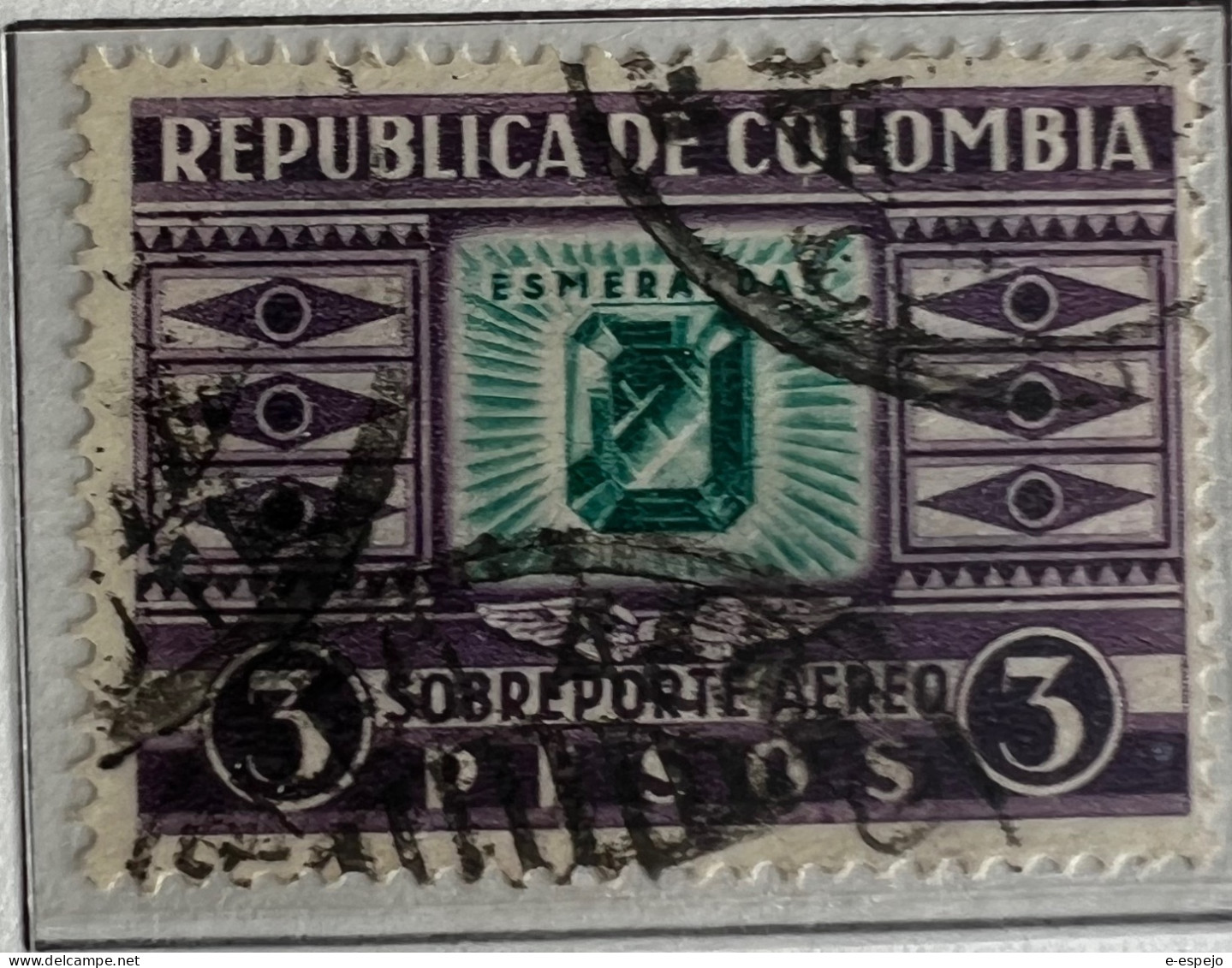 Kolumbien 1932: National Resources Mi:CO 327-341