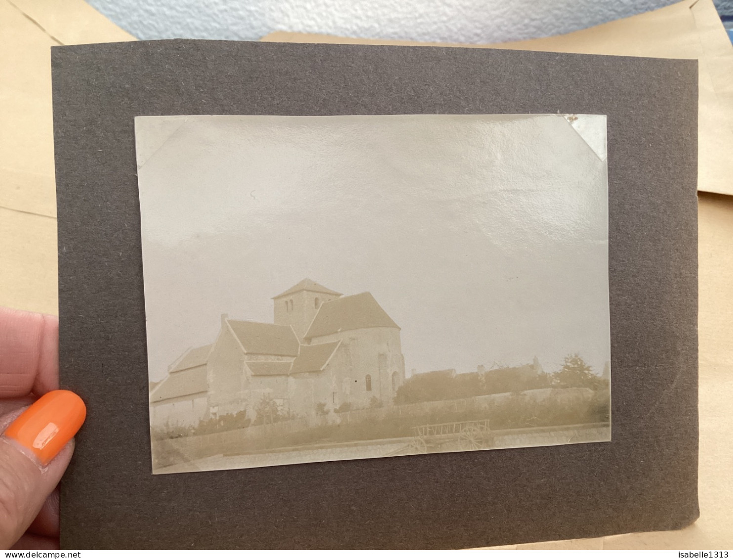 Photo Snapshot 1900 BOURDON-LANCY Maison - Anonyme Personen