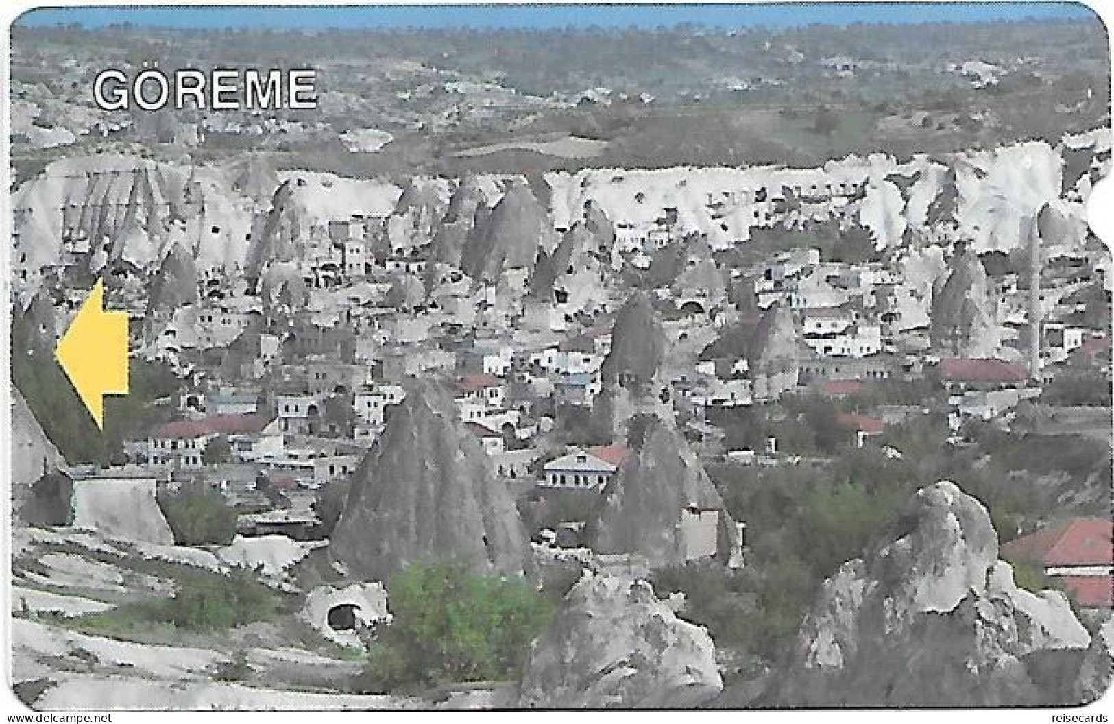 Türkiye: PTT - 1992 Göreme - Cappadocia - Turquie