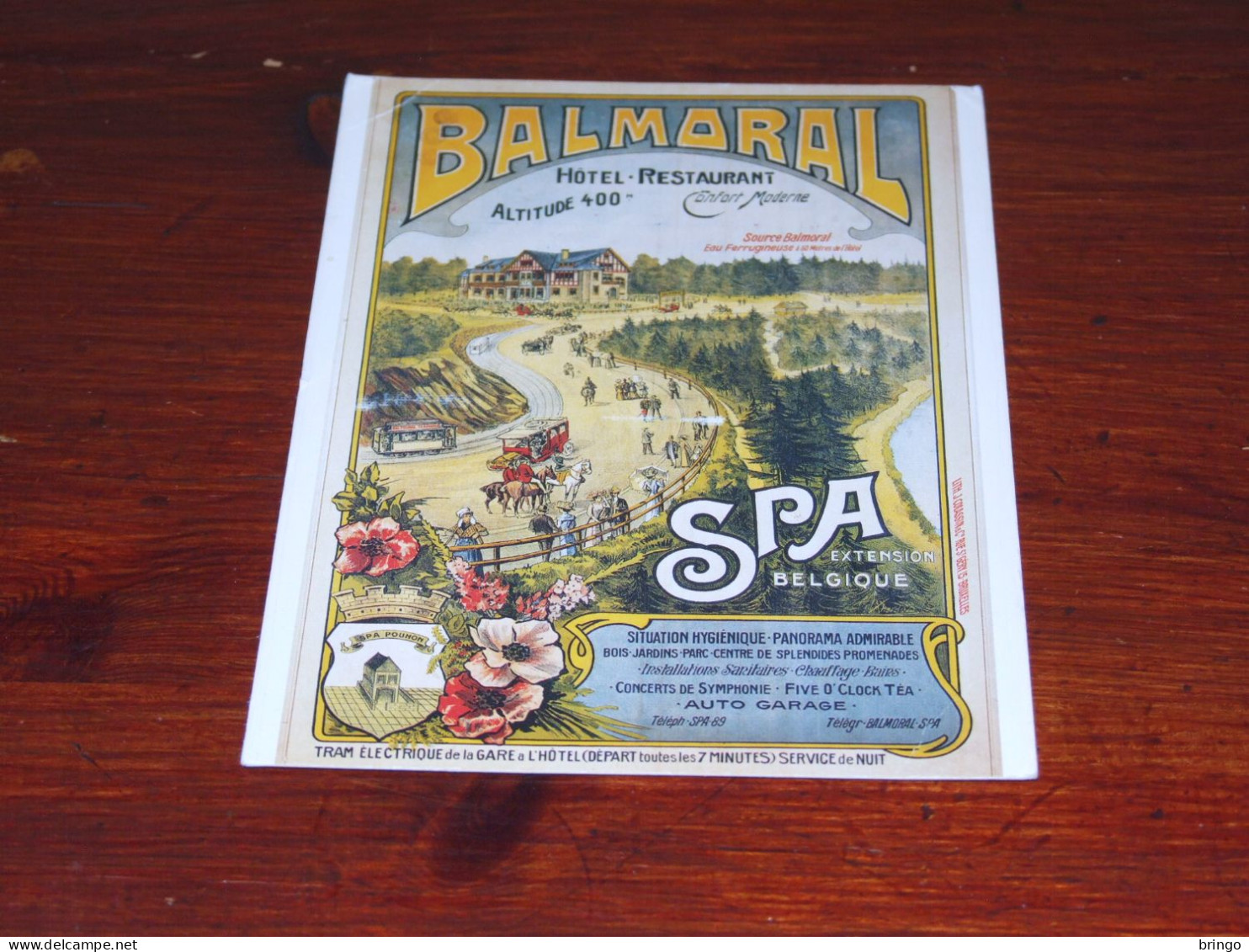 76436-       BALMORAL, HOTEL-RESTAURANT - SPA - Publicité