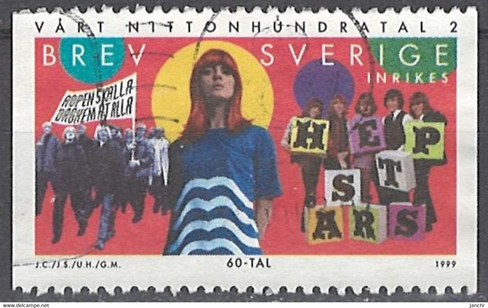 Sweden 1999. Mi.Nr. 2108, Used O - Used Stamps