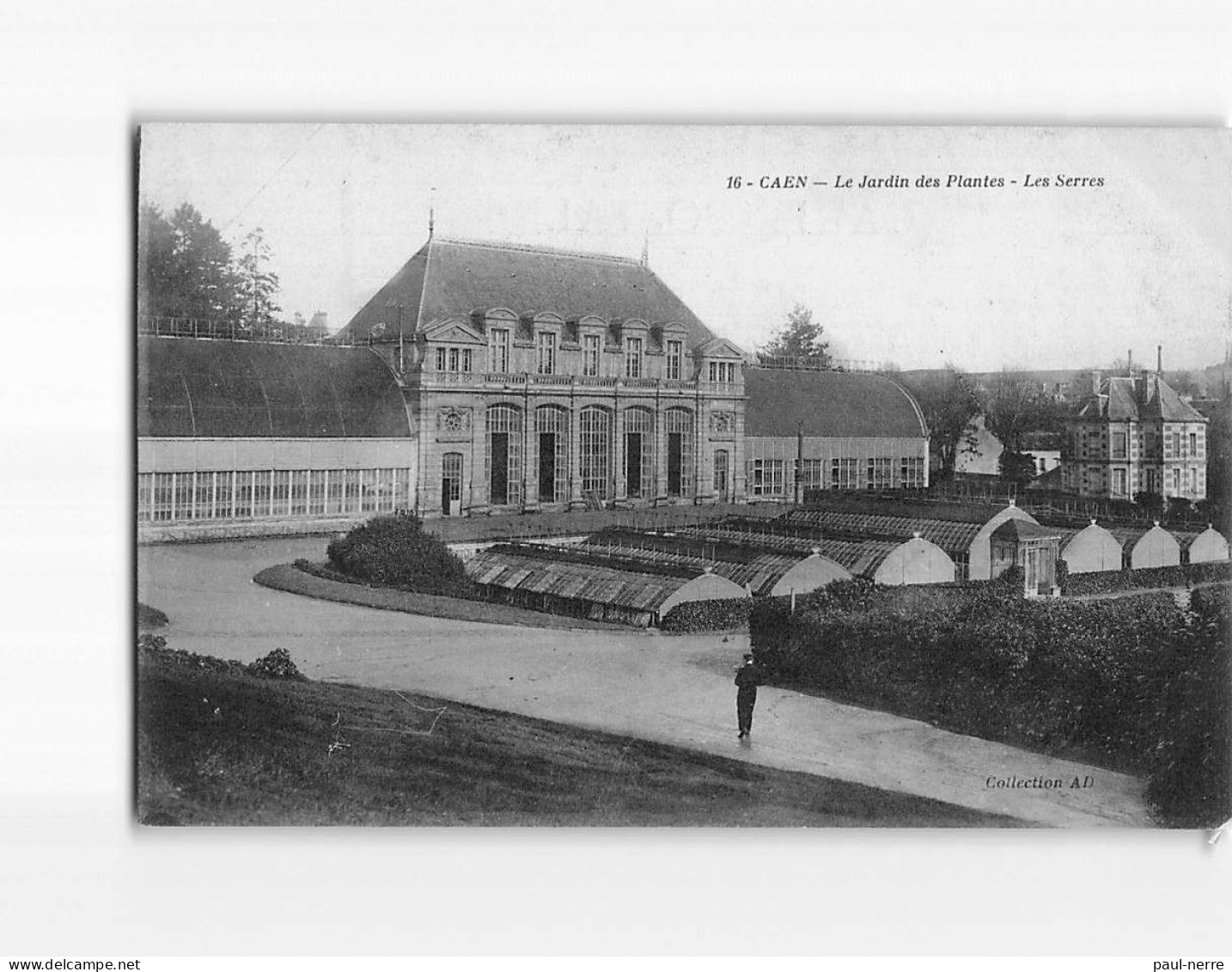 CAEN : Le Jardin Des Plantes, Les Serres - Très Bon état - Caen