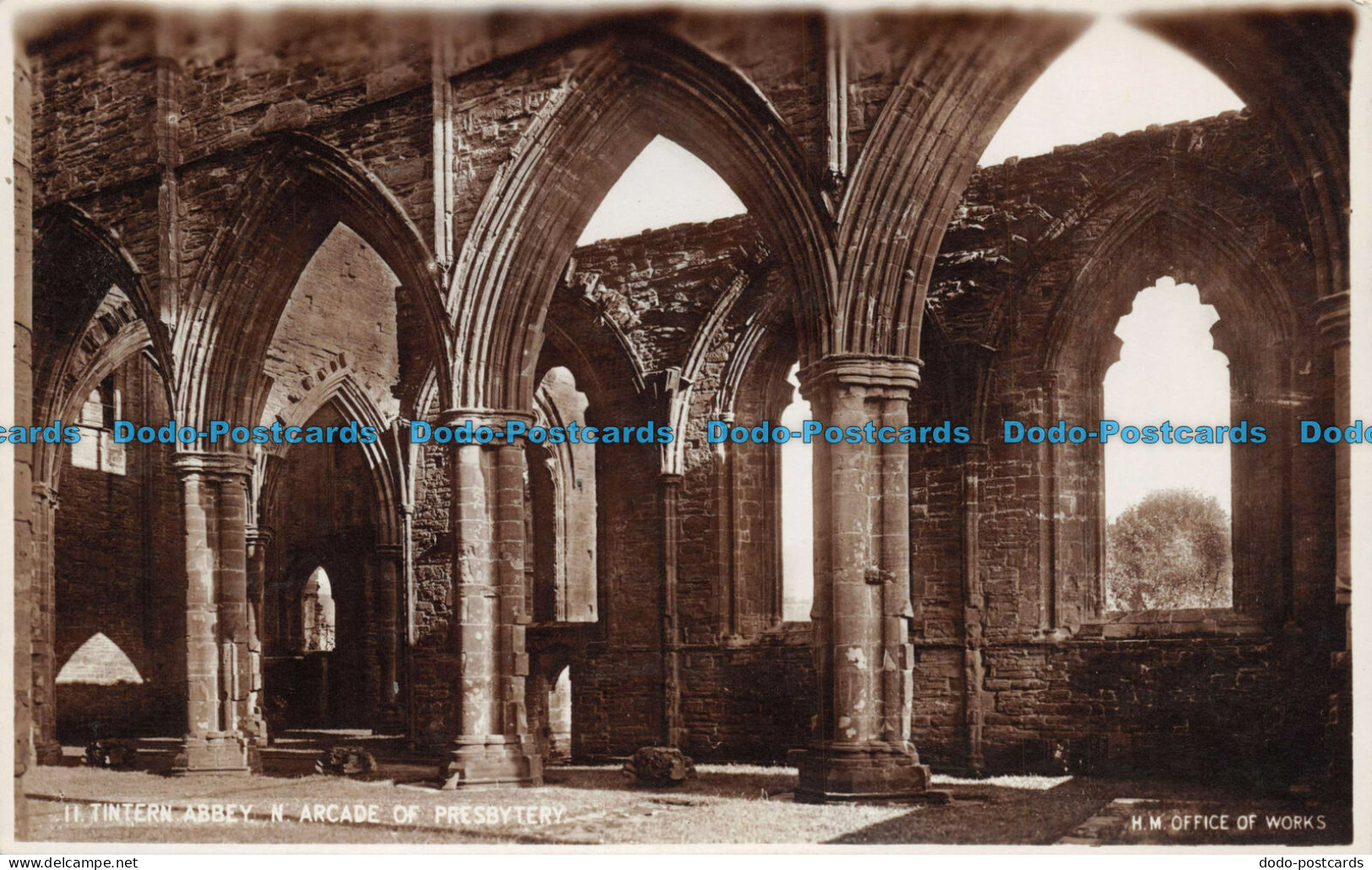 R105700 Tintern Abbey. N. Arcade Of Presbytery. Office Of Works - Welt