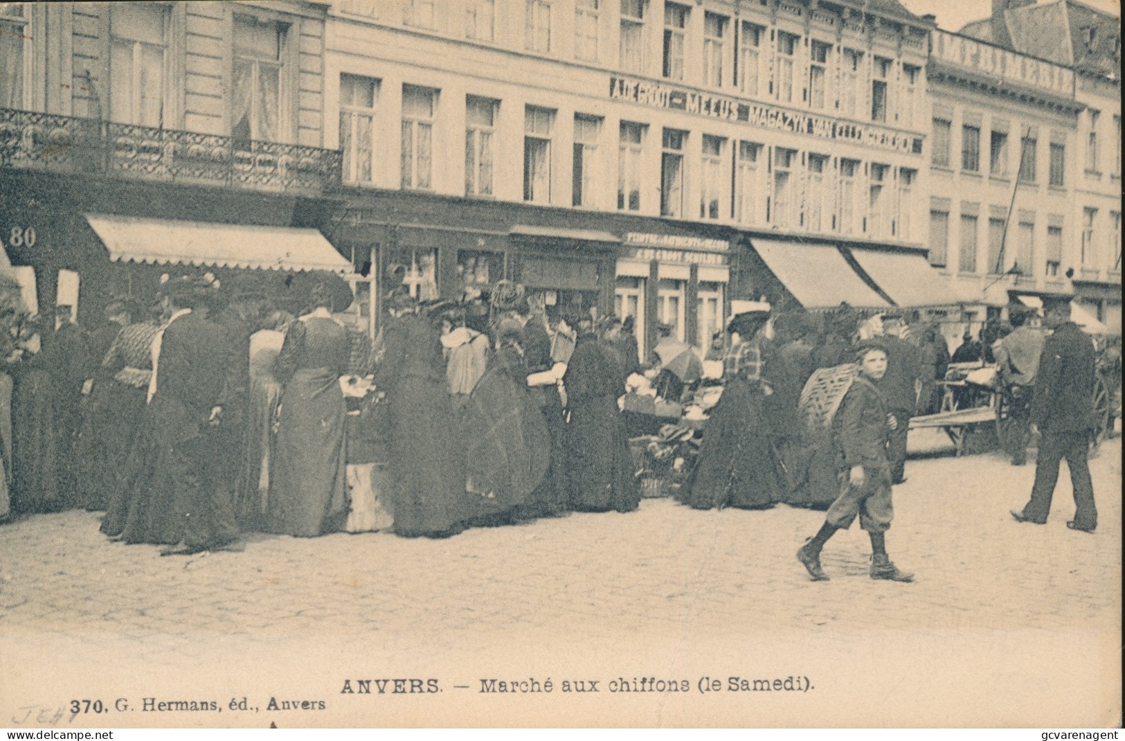 ANTWERPEN        MARCHE AUX CHIFFONS        LE SAMEDI - Antwerpen