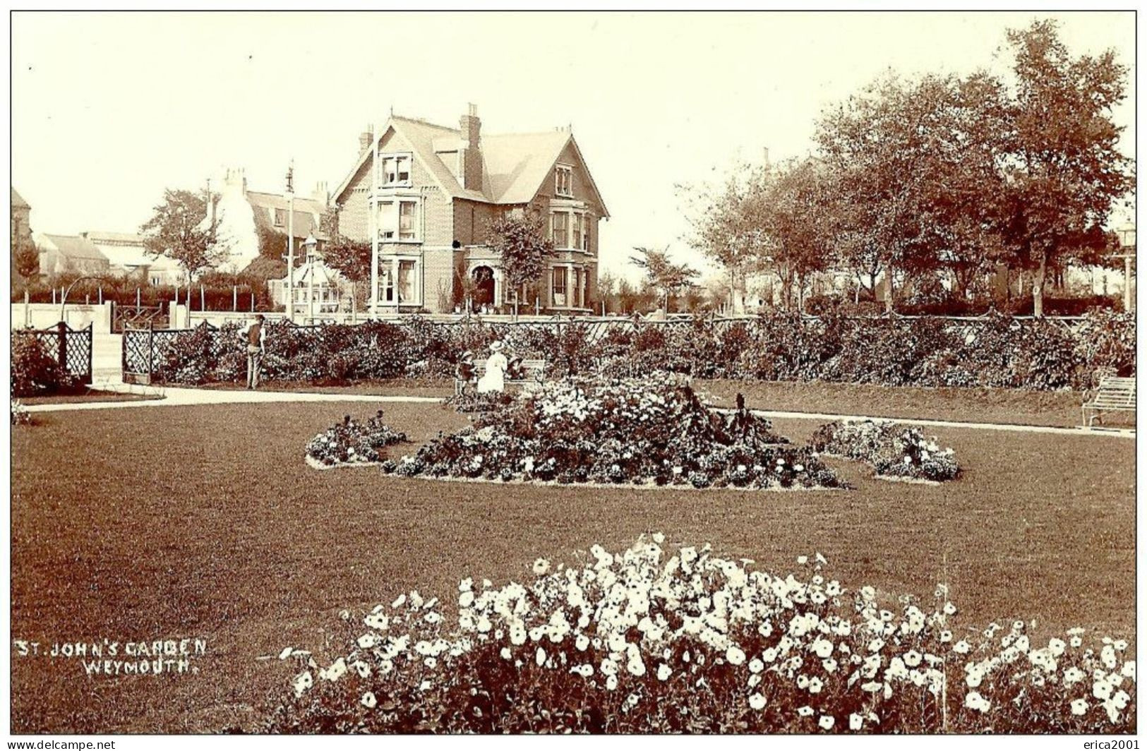 Weymouth. St John's Garden. - Weymouth