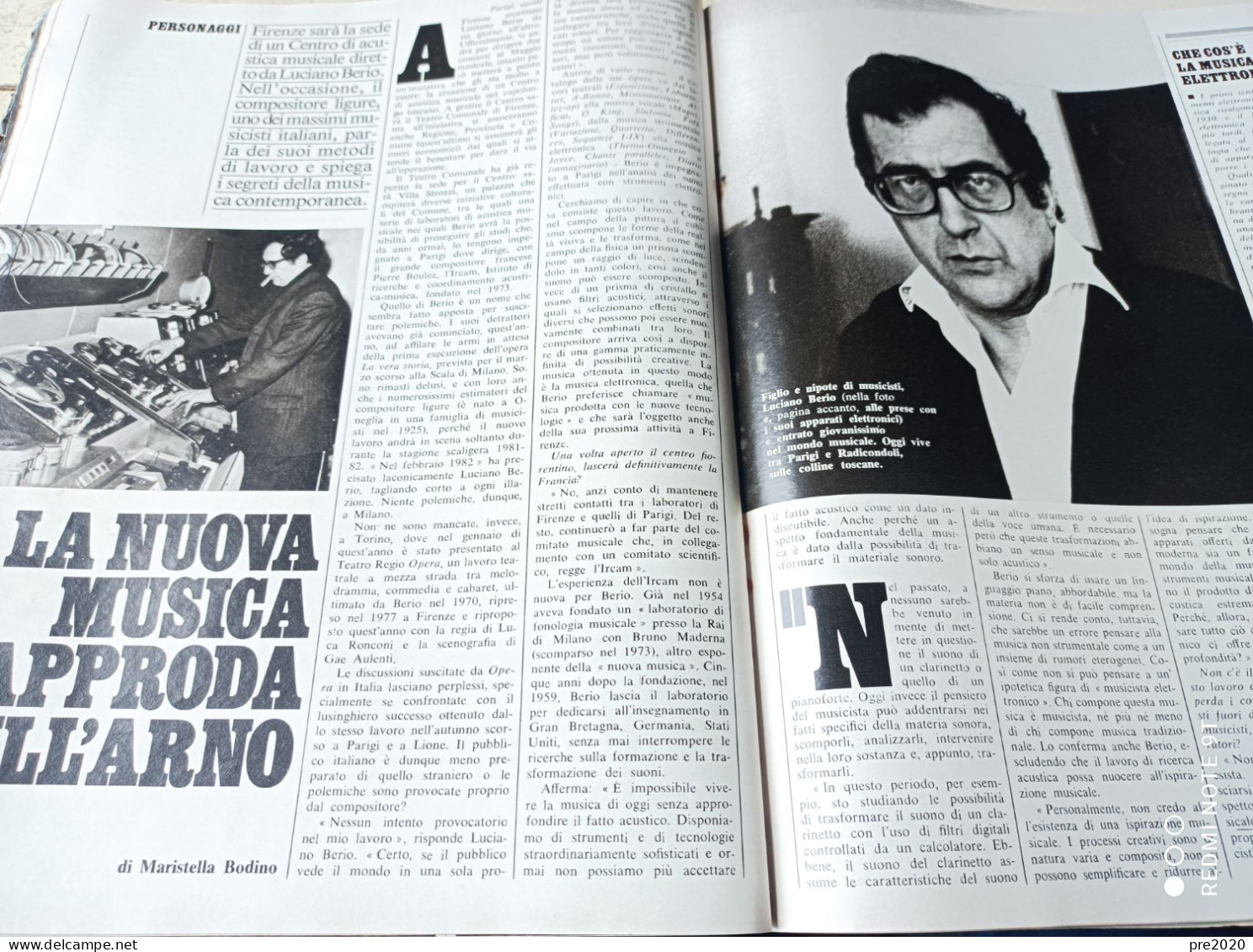 EPOCA 1980 INTER SCUDETTO LUCIANO BERIO - Otros & Sin Clasificación