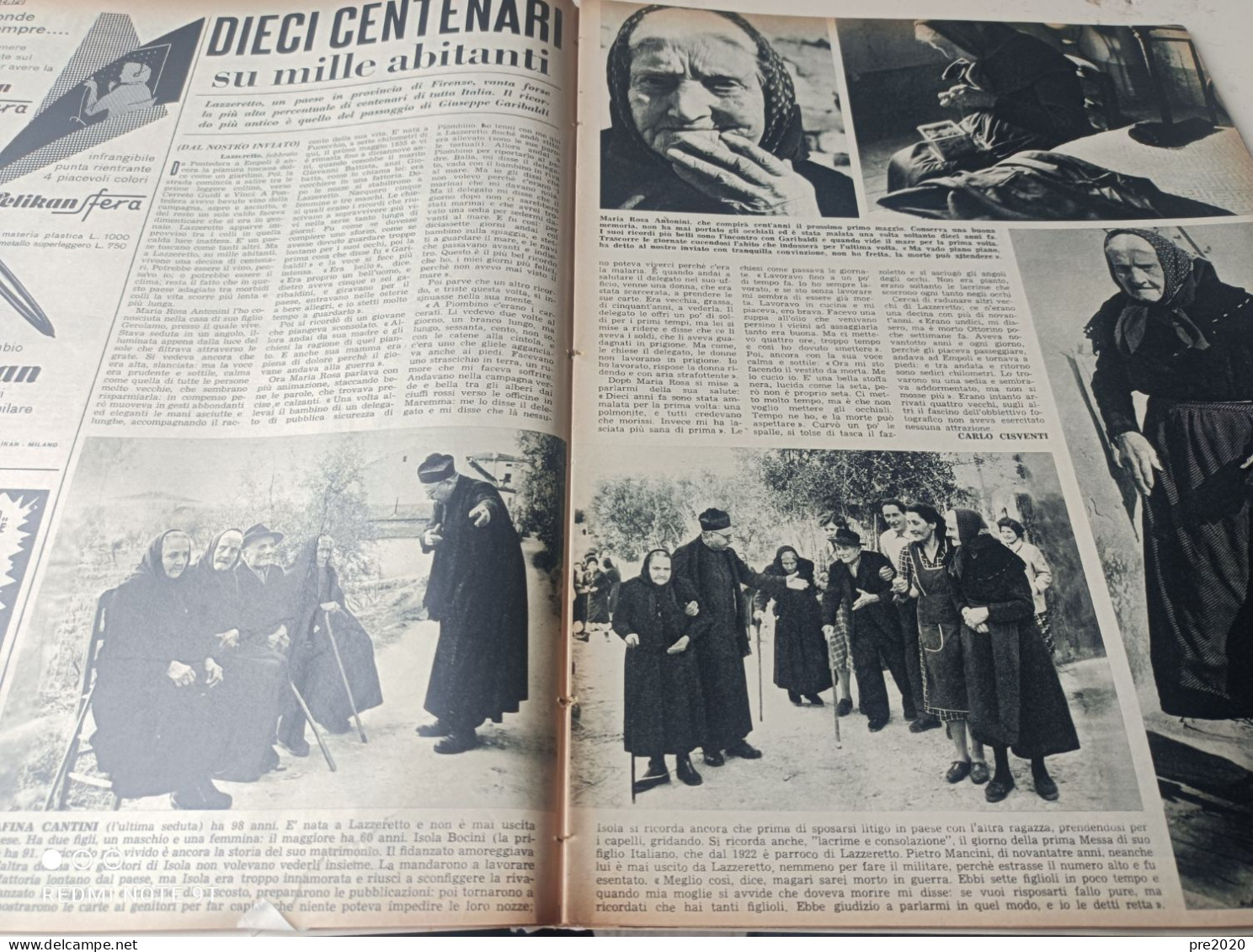 TEMPO 1955 MONTEVARCHI LAZZERETTO CARNEVALE DI VIAREGGIO PETROLIO IN ABRUZZO CHIETI - Other & Unclassified