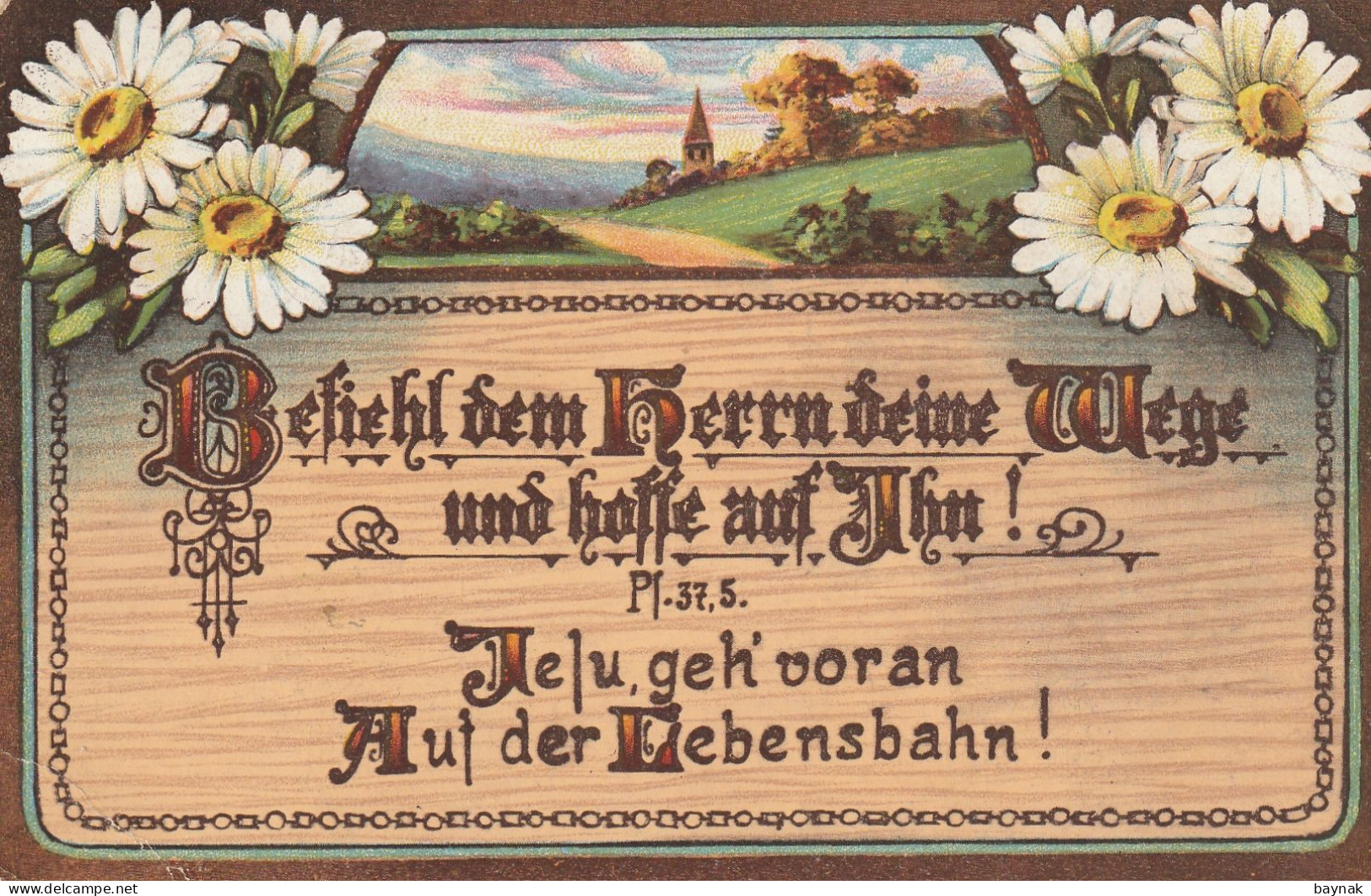 TH3574   --  DEM HERRN .....  --  Psalm - Sonstige & Ohne Zuordnung