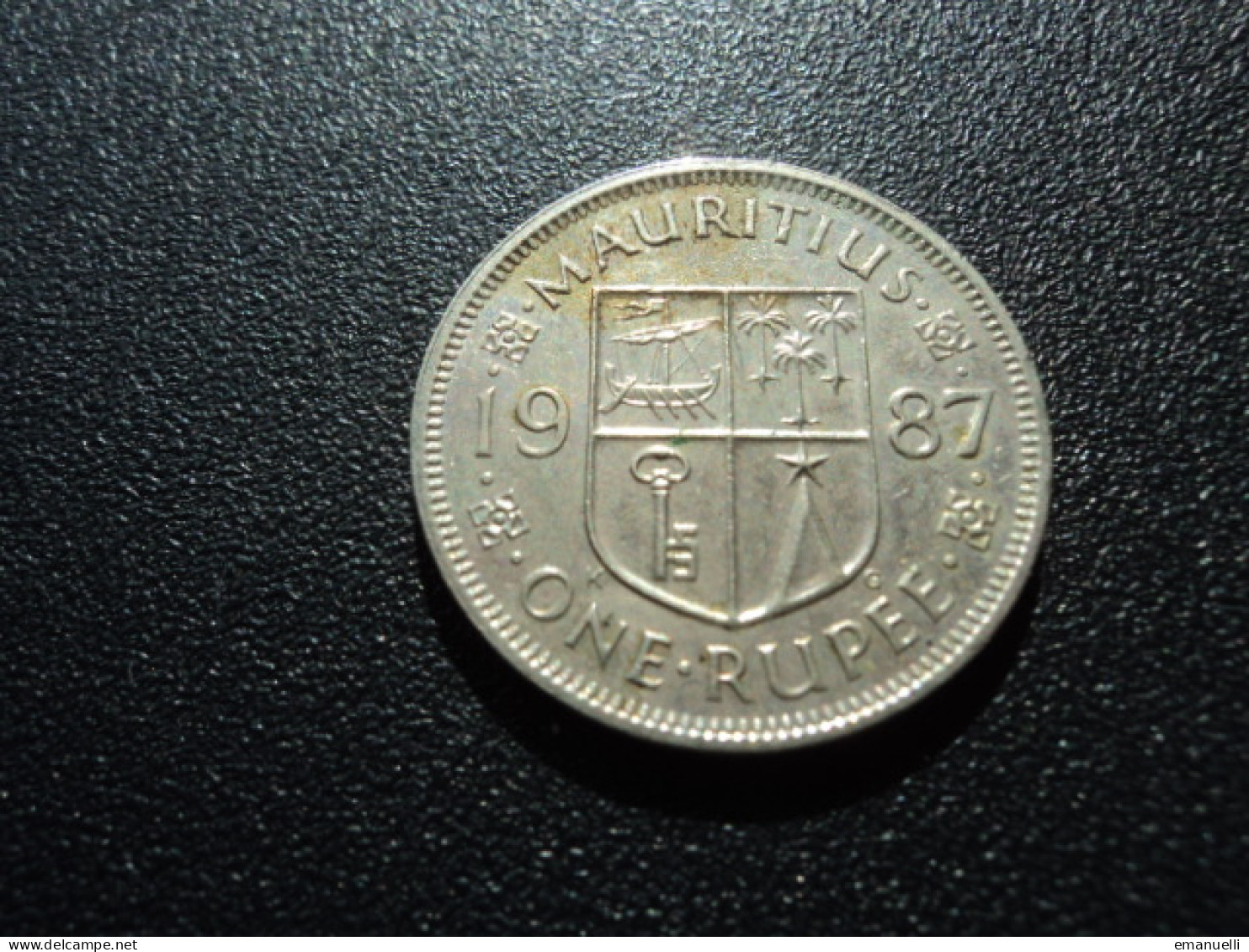 ÎLE MAURICE : 1 RUPEE    1987    KM 55      SUP - Mauritius