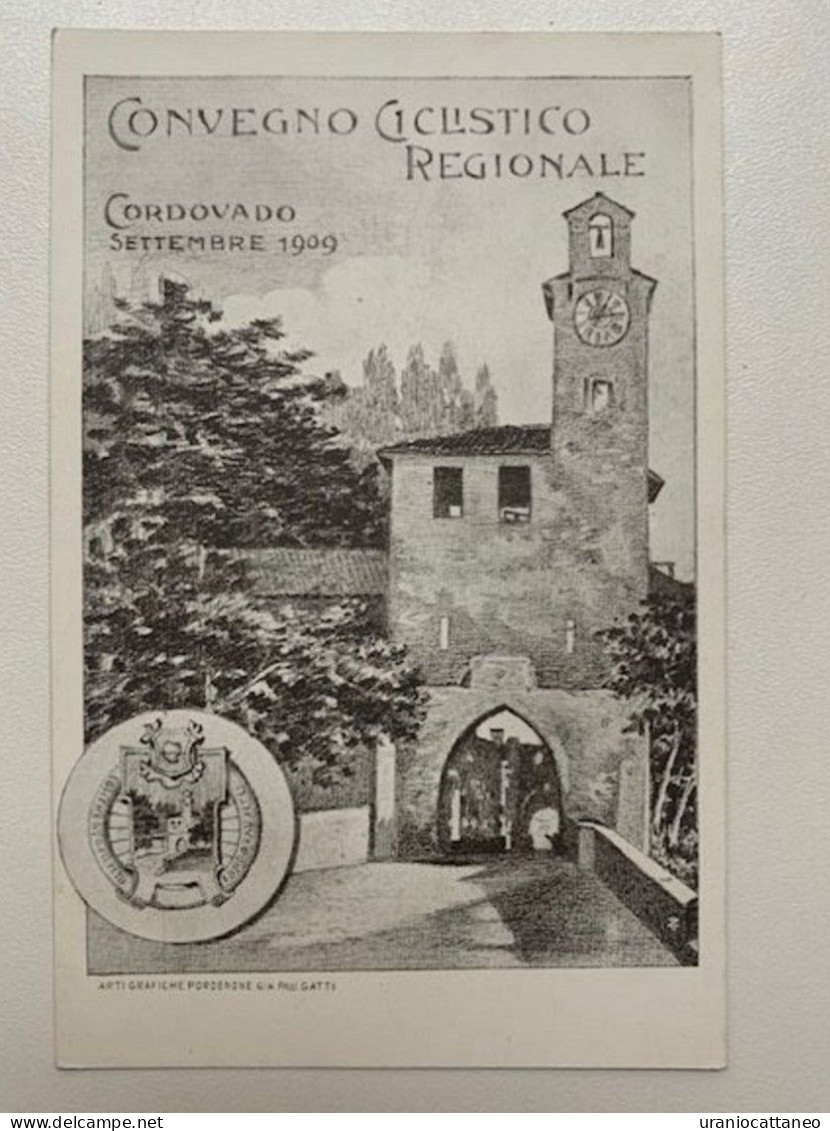 Italy 10451 Friuli-Venezia Giulia Pordenone Cordovado Convegno Ciclistico Regionale Settembre 1909 - Pordenone