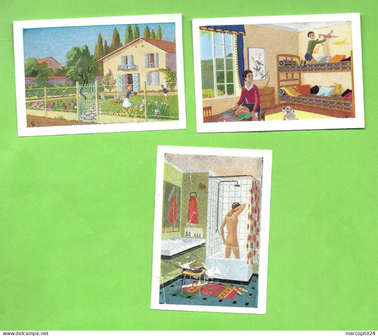 3 IMAGES - Album ' La SEINE ET OISE Mon Département ' - Ma Maison N° 1 + 4 + 5 - Other & Unclassified