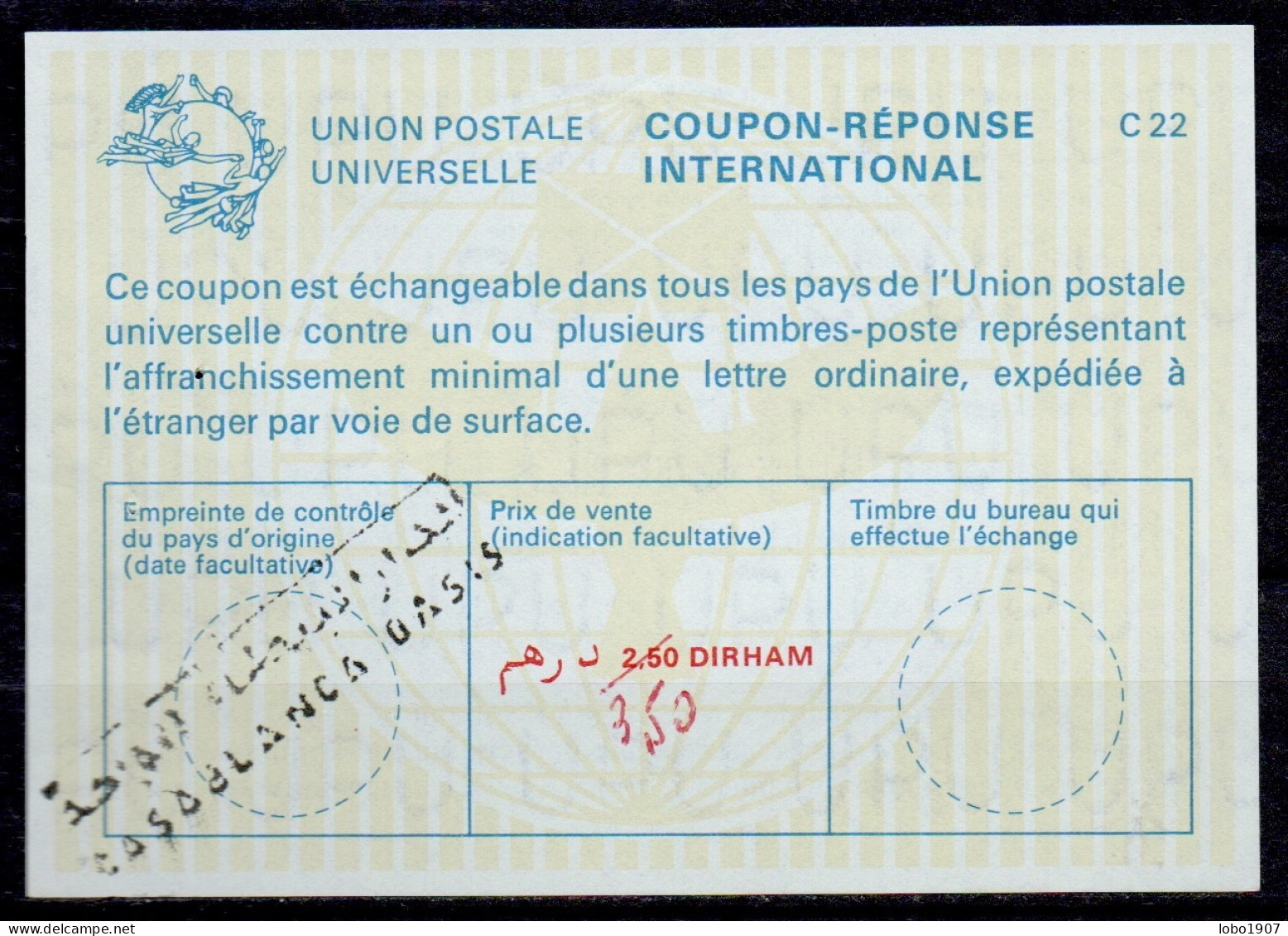 MAROC MOROCCO MARRUECOS  1930-2020  Collection 40 International and National Reply coupon reponse Antwortschein IAS IRC