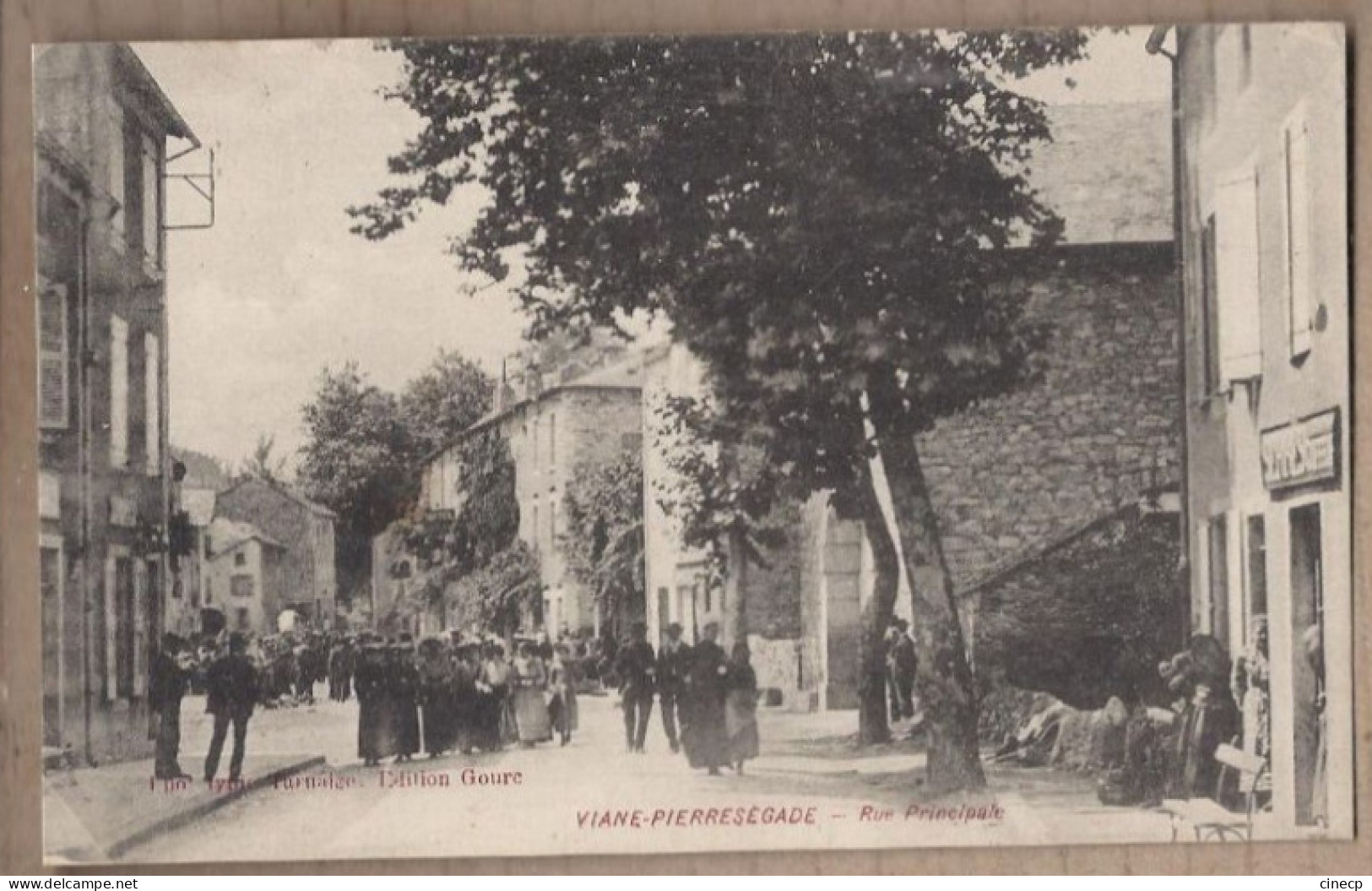 CPA 81 - VIANE PIERRESEGADE - Rue Principale - TB PLAN TB ANIMATION PLACE CENTRE Marché - Andere & Zonder Classificatie