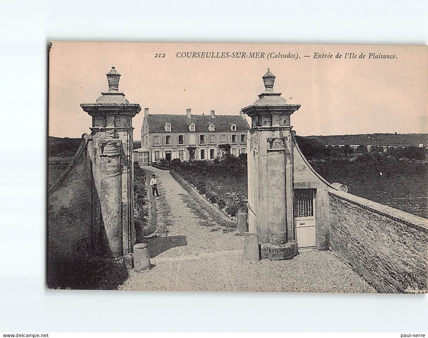 COURSEULLES : Entrée De L'Ile De Plaisance - Très Bon état - Courseulles-sur-Mer