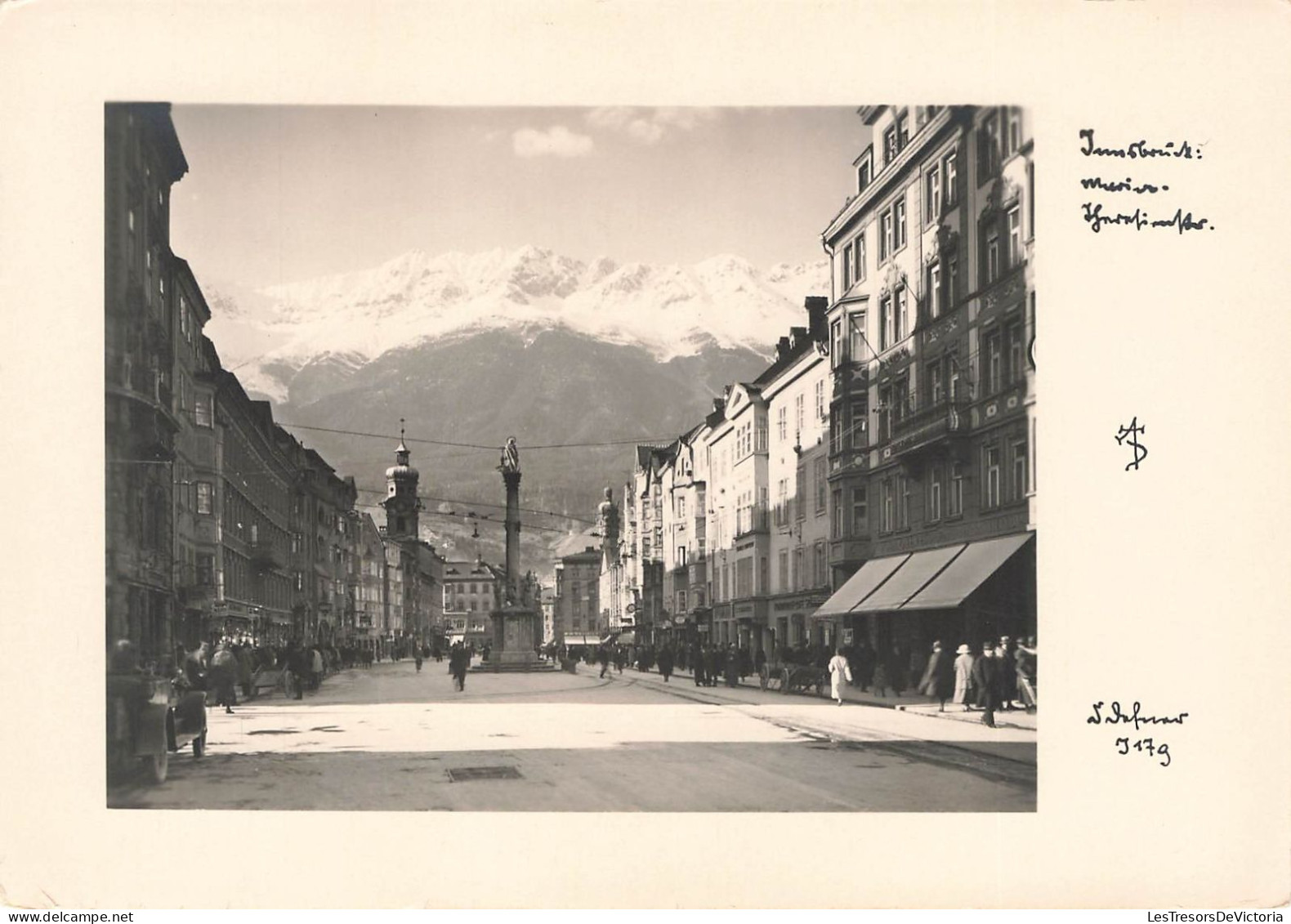 AUTRICHE - Innsbruck - Maria Theresienstrasse - Carte Postale - Innsbruck