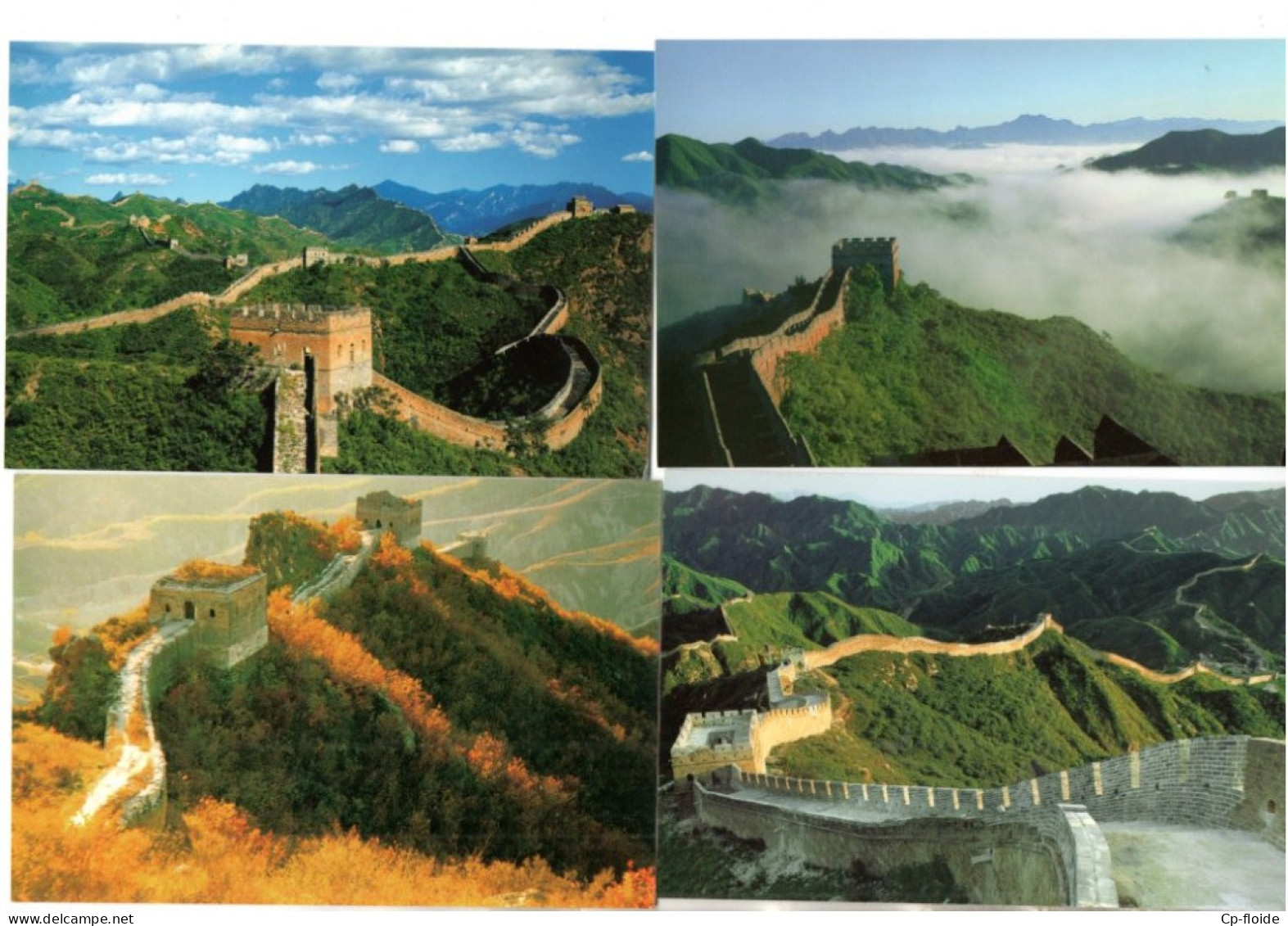 CHINE . " THE GREAT WALL " . " LA GRANDE MURAILLE " . POCHETTE DE 10 CPM - Réf. N°39034 - - China