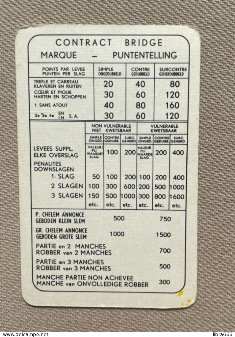 Speelkaart / Carte à Jouer - BIEREN - BAB - BIÈRES (Brugge) BELGIUM - Other & Unclassified