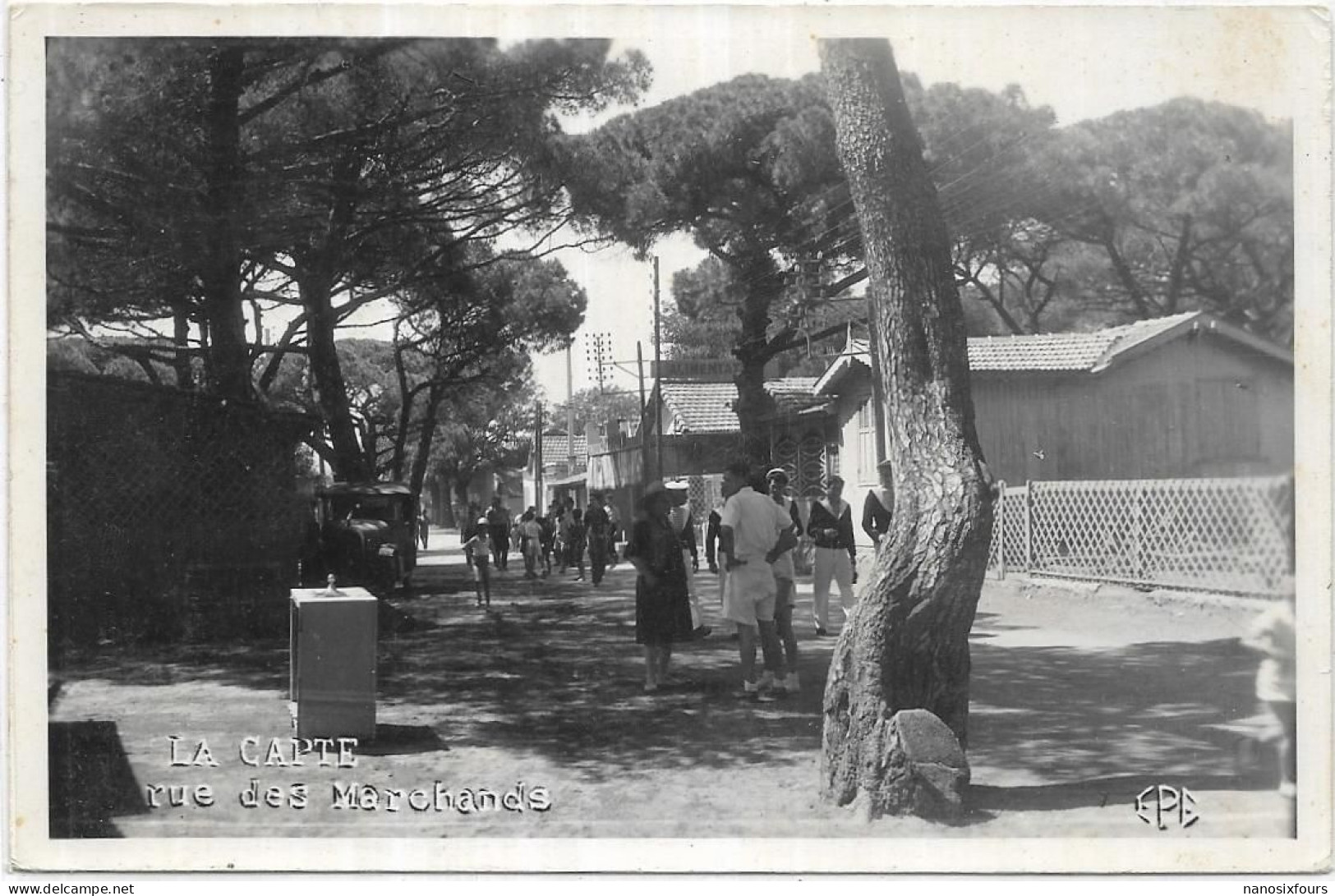 D 83. HYERES. LA CAPTE.   RUE DES MARCHANDS - Hyeres