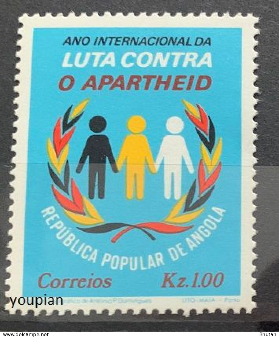 Angola 1979, Anti Apartheid Year, MNH Single Stamp - Angola