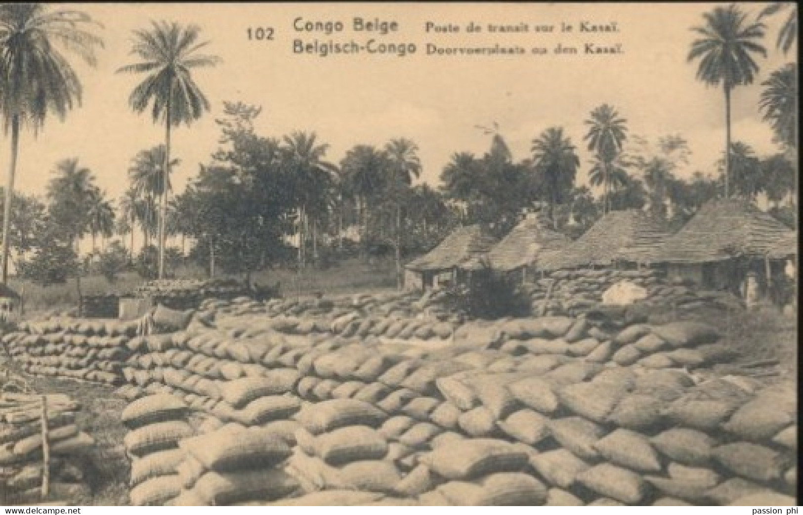 ZAC BELGIAN CONGO   PPS SBEP 61 VIEW 102 UNUSED - Enteros Postales