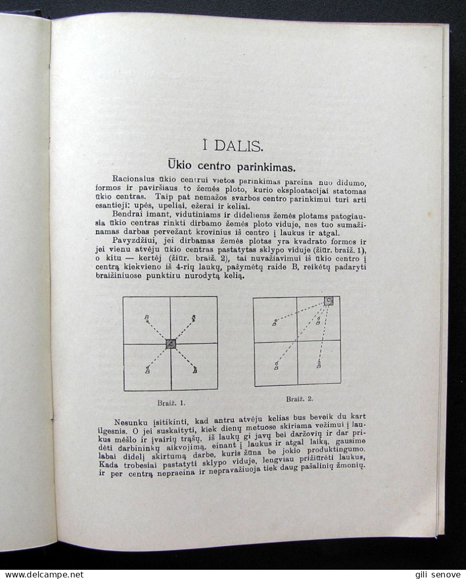 Lithuanian book / Žemės ūkio statyba by Reisonas 1926