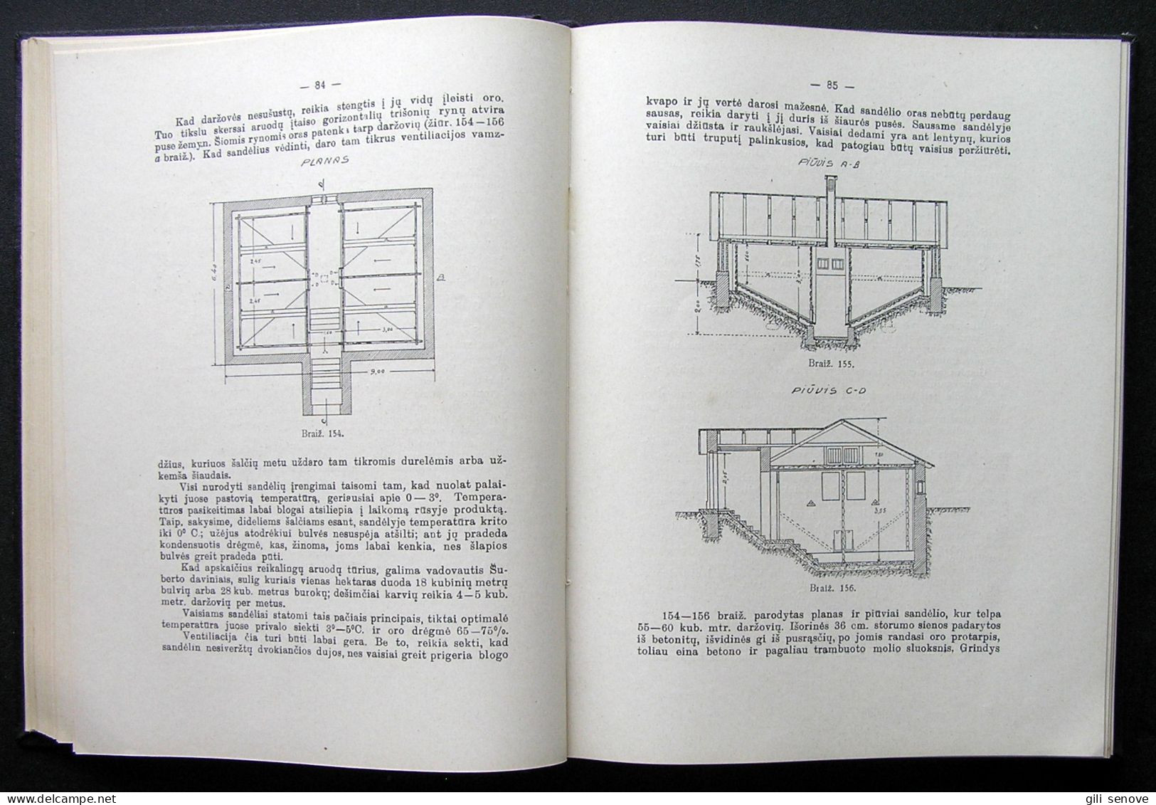 Lithuanian book / Žemės ūkio statyba by Reisonas 1926