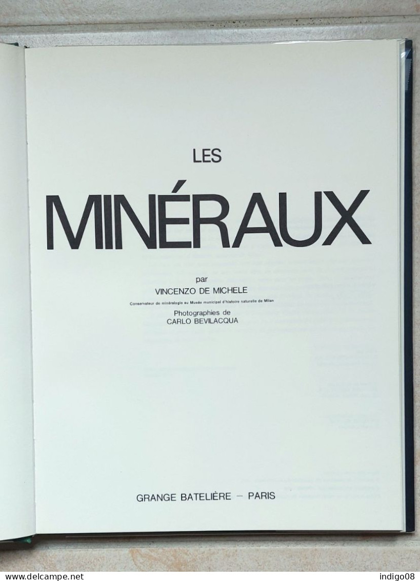 Les Minéraux De Michile Vincenzo Grange Batelière - Minerals