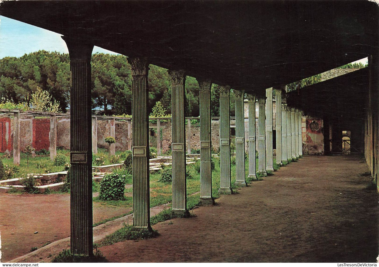 ITALIE - Pompei - Maison Du Giulia Felice - Vue Panoramique - Carte Postale Ancienne - Pompei