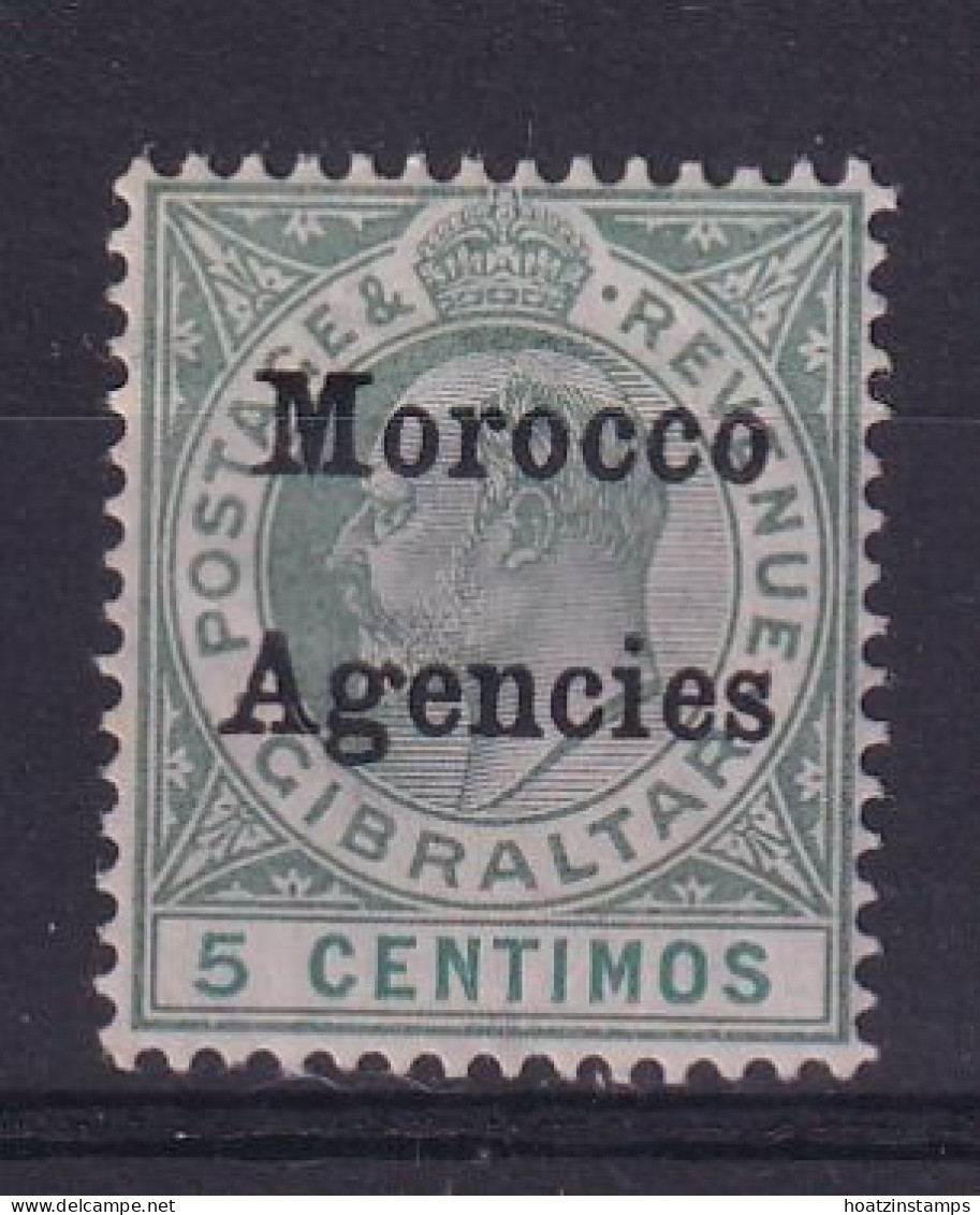 Morocco Agencies - G.B.: 1903/05   Edward 'Morocco Agencies' OVPT     SG17     5c     MH - Maroc (1956-...)